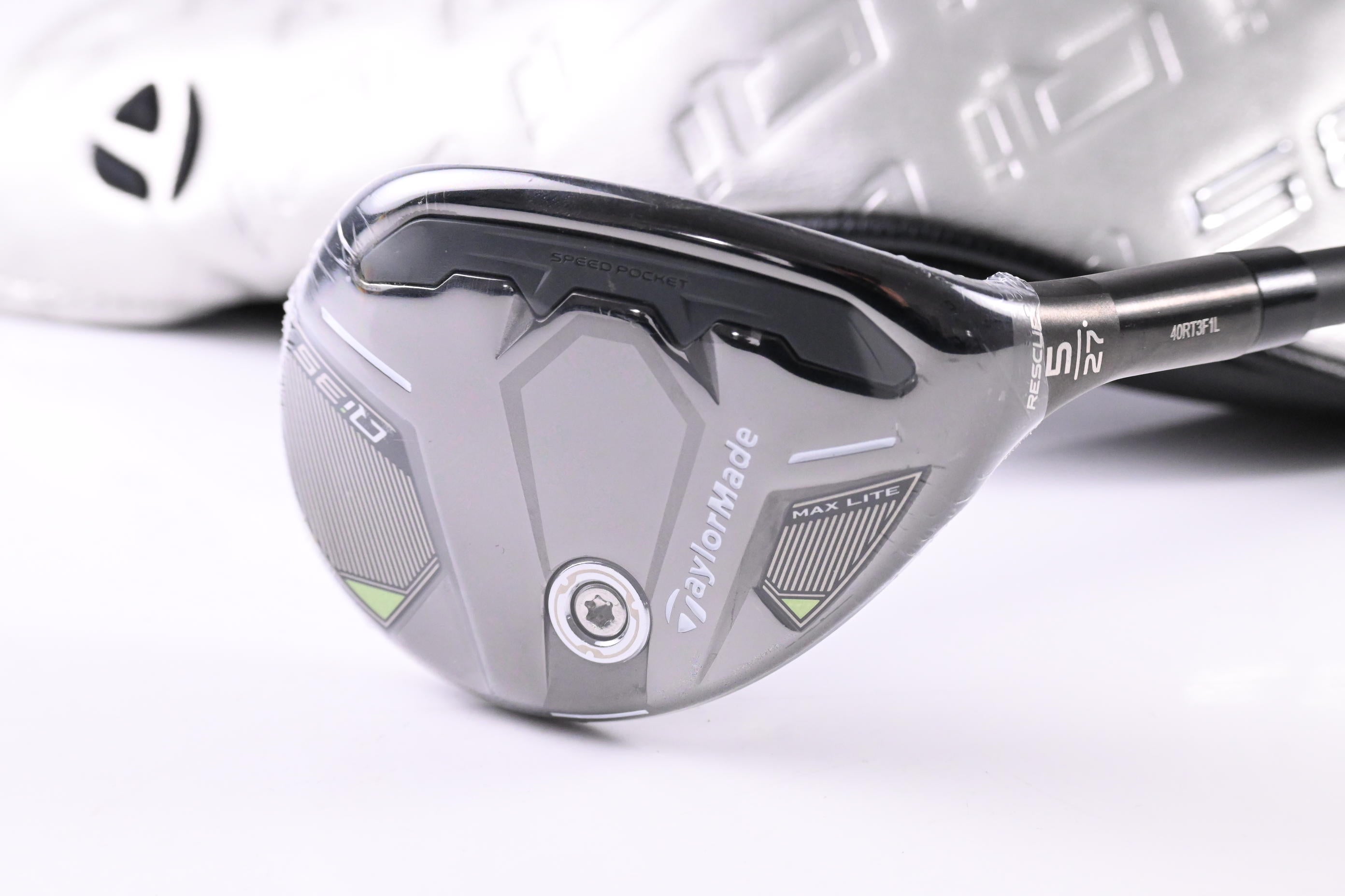 Taylormade Qi35 Max Lite #5 Hybrid / 27 Degree / Senior Flex Vanquish 5 Shaft