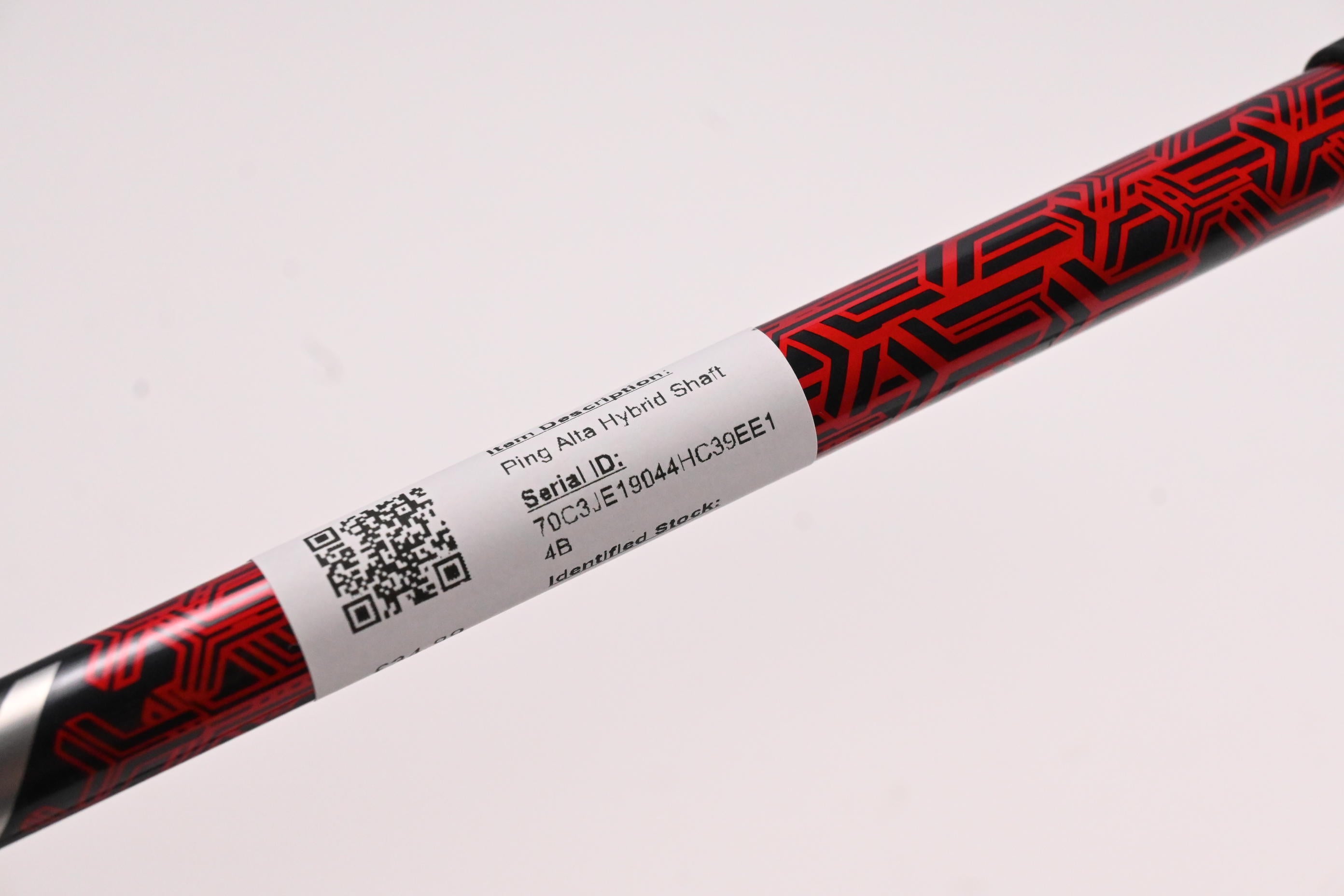 Ping Alta CB Red 70 #3 Hybrid Shaft / Regular Flex / Ping 3rd Gen