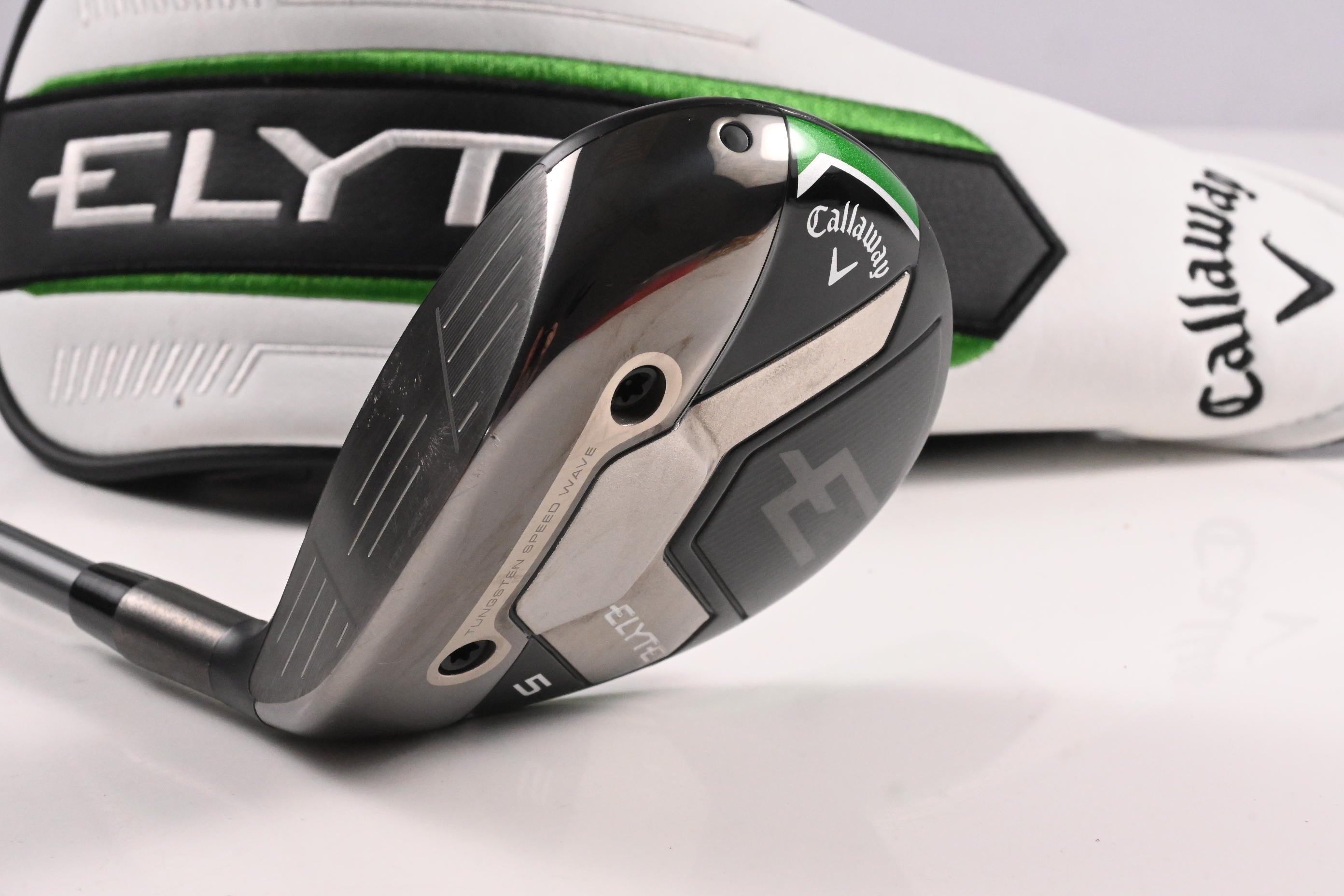 Left Hand Callaway Elyte #5 Wood / 18 Degree / Regular Flex Denali Charcoal 60