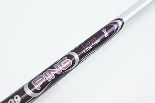 Left Hand Ping Rhapsody Pitching Wedge / 46 Degree / Black Dot / Ladies Flex Ping ULT 129 Shaft