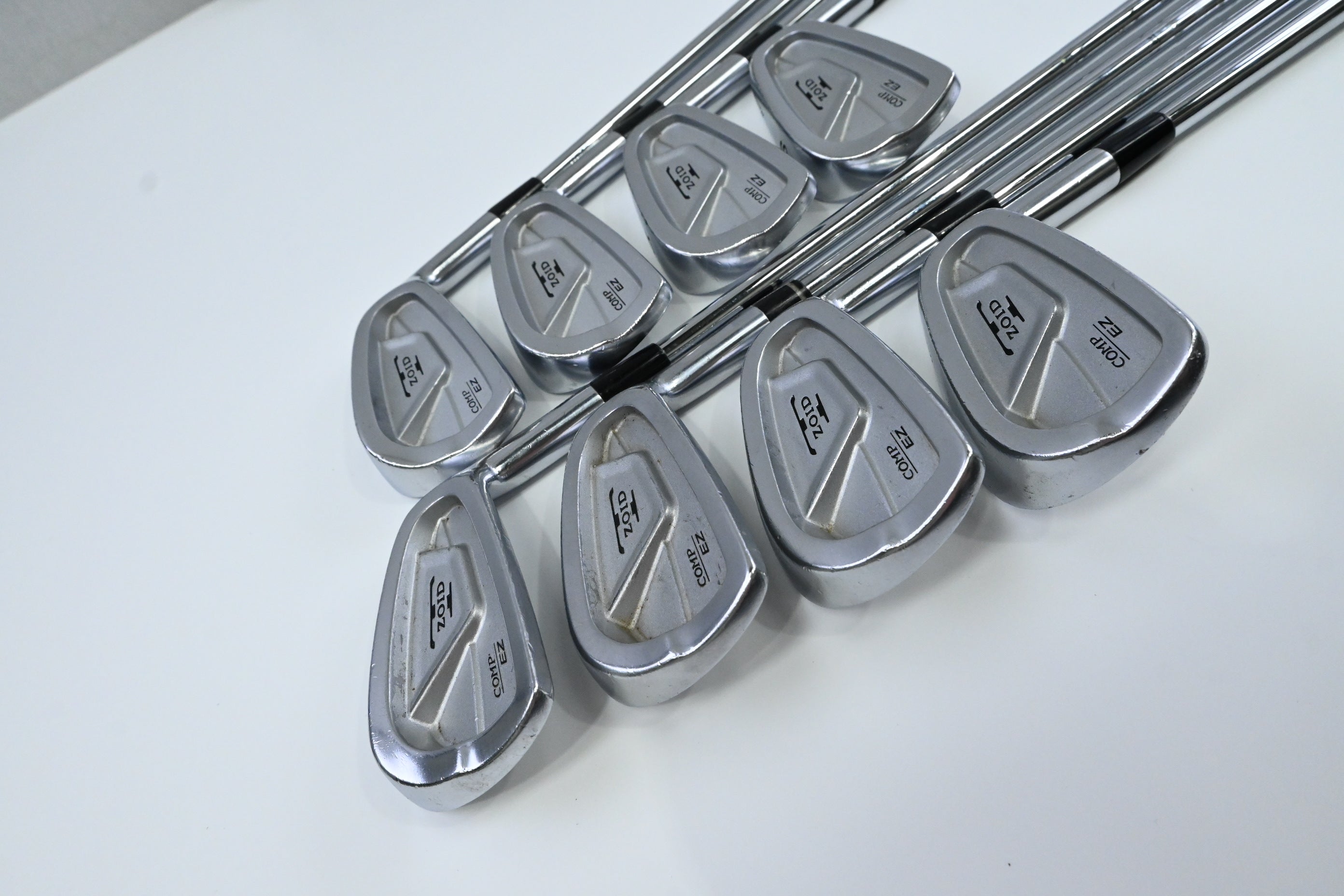 Mizuno T-Zoid Comp EZ Irons / 3-PW / Regular Flex Gold Plus R400 Shafts
