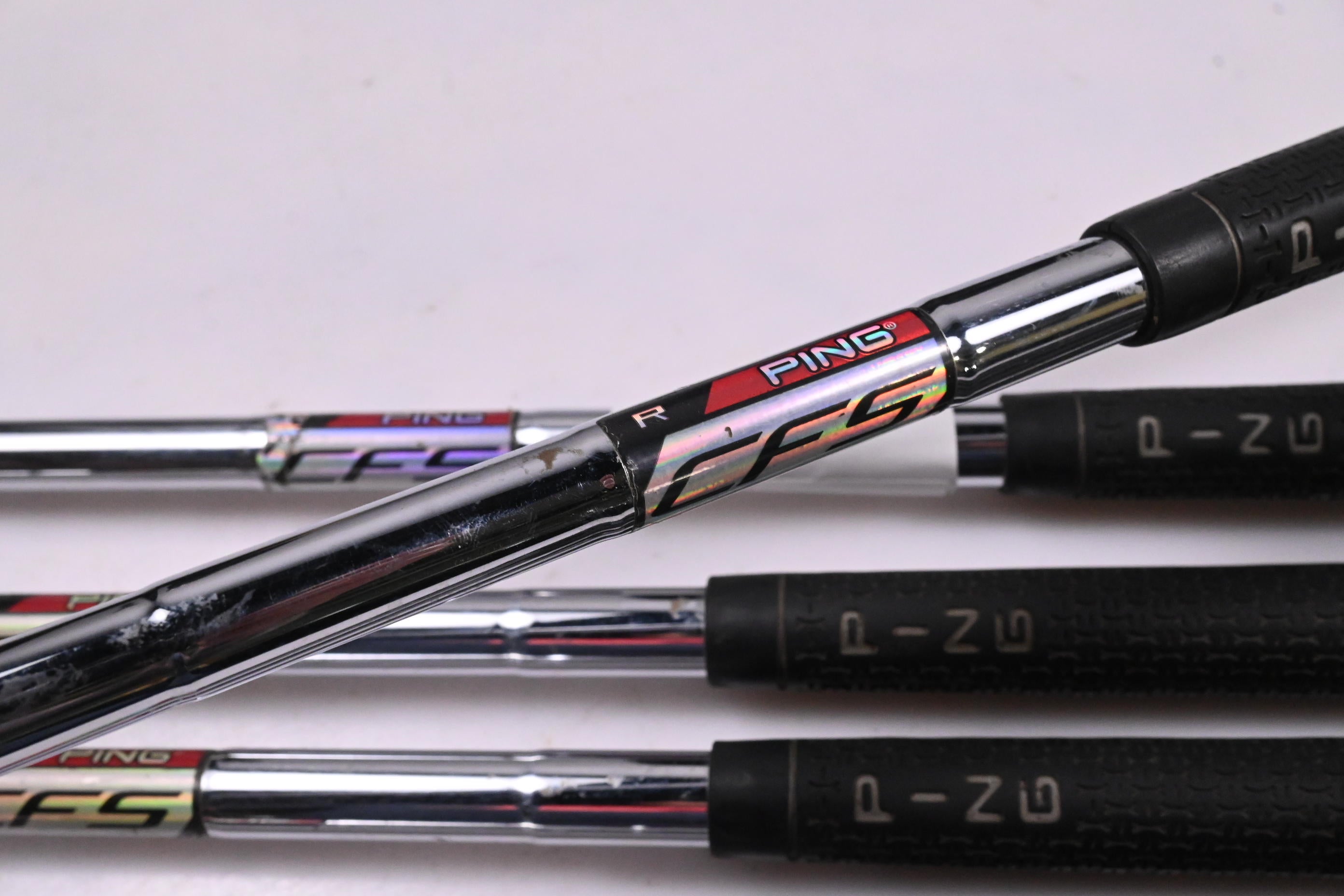 Ping G20 Irons / 4-PW / Blue Dot / Regular Flex Ping CFS Shafts