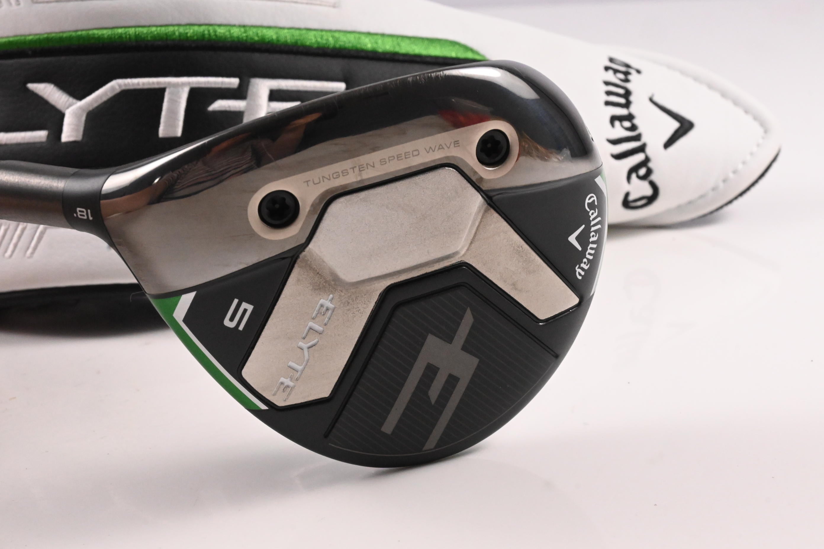 Left Hand Callaway Elyte #5 Wood / 18 Degree / Regular Flex Denali Charcoal 60