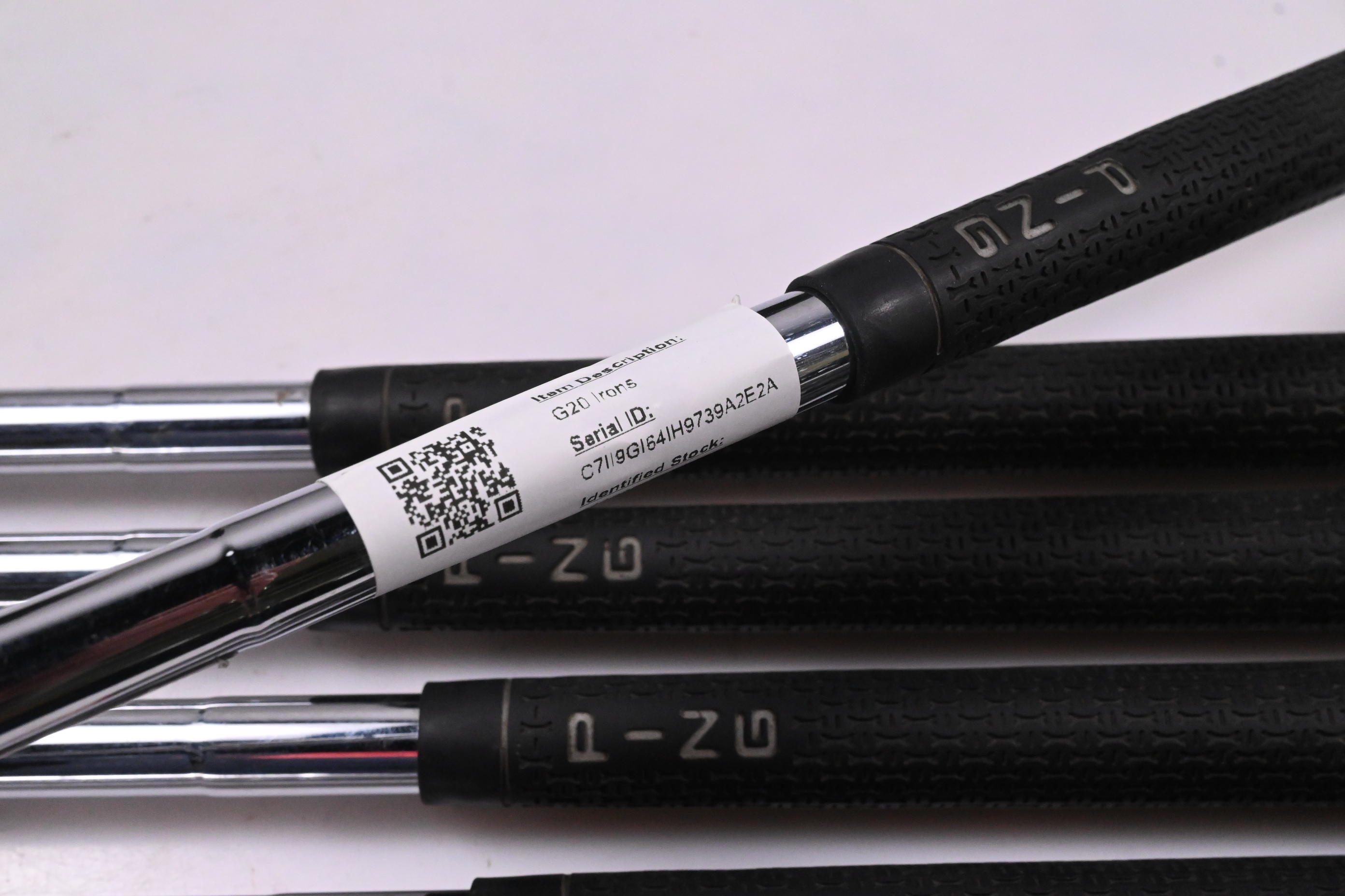 Ping G20 Irons / 4-PW / Blue Dot / Regular Flex Ping CFS Shafts