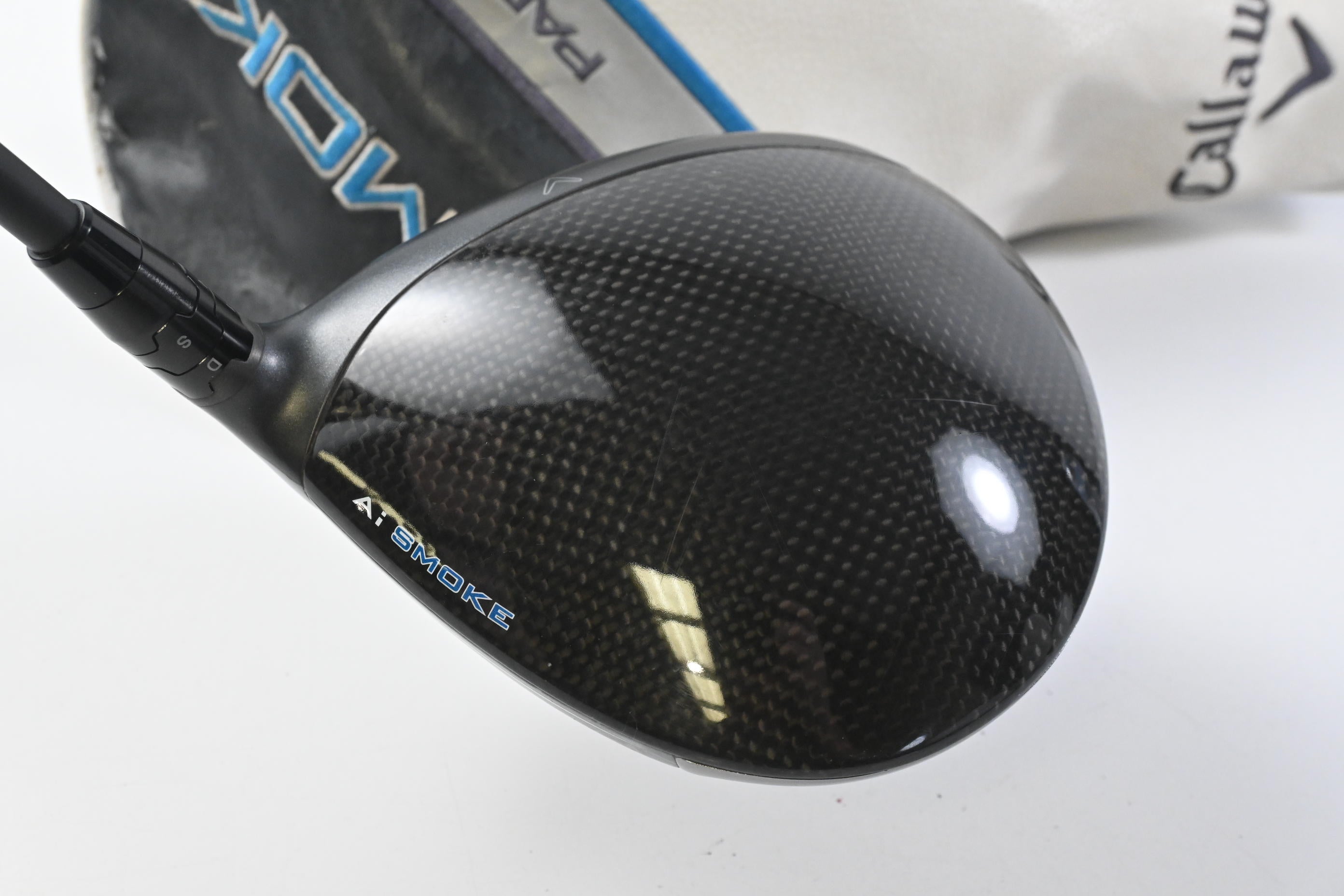 Callaway Paradym Ai Smoke Max Driver / 9 Degree / Senior Flex Cypher 2.0 40