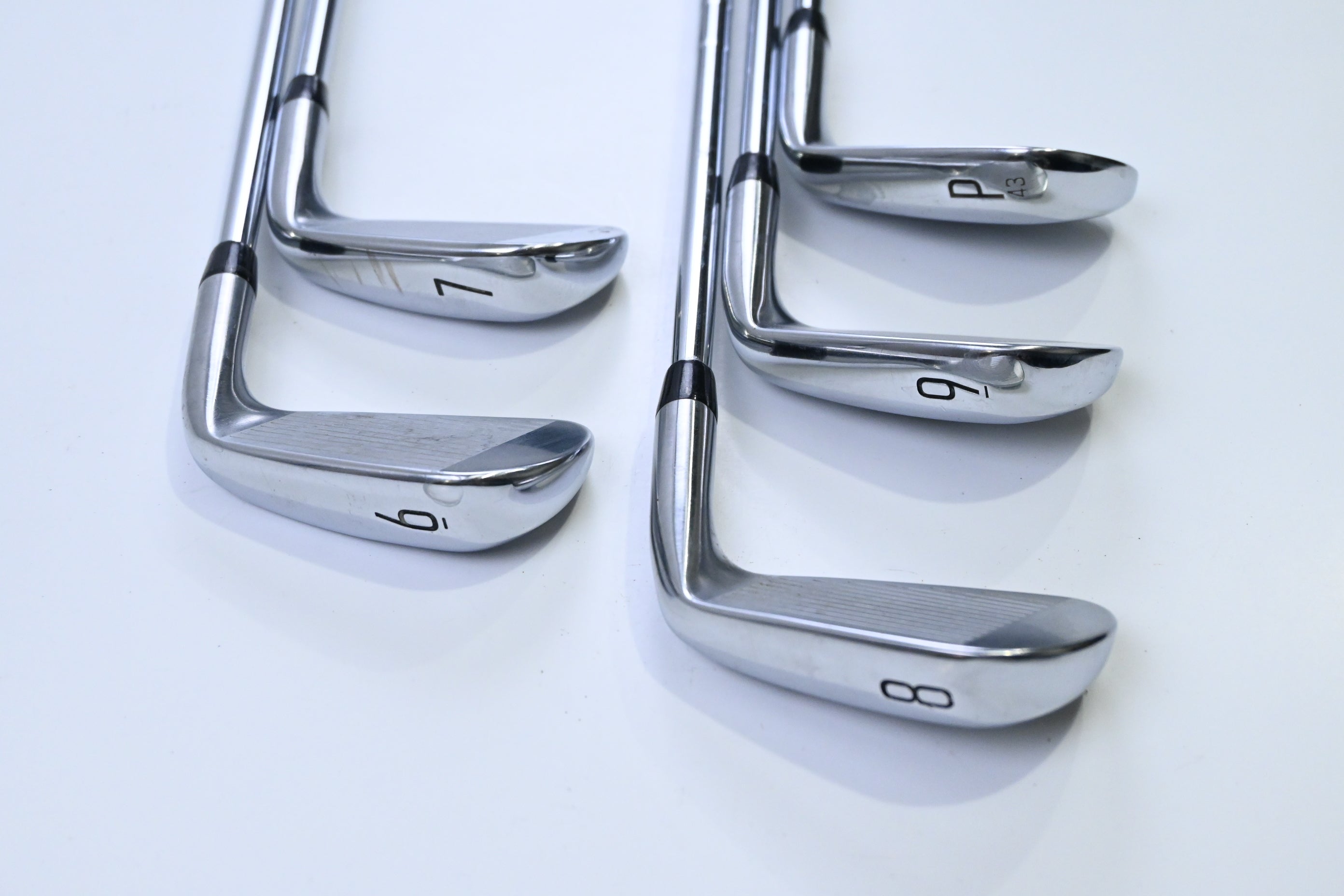 Left Hand Titleist T200 2021 Irons / 6-PW / Regular Flex KBS Tour Lite