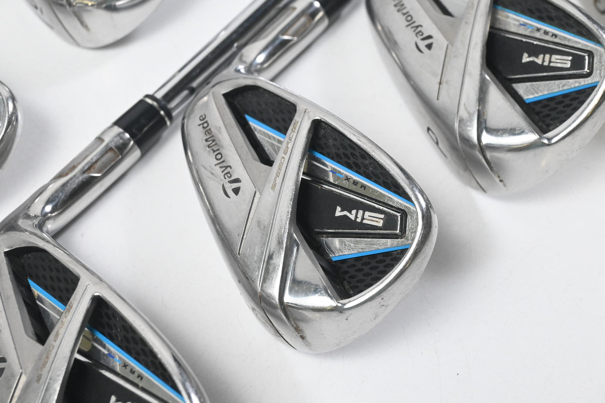 Taylormade SIM Max Irons / 5-PW+SW / Regular Flex KBS MAX 85 Shafts