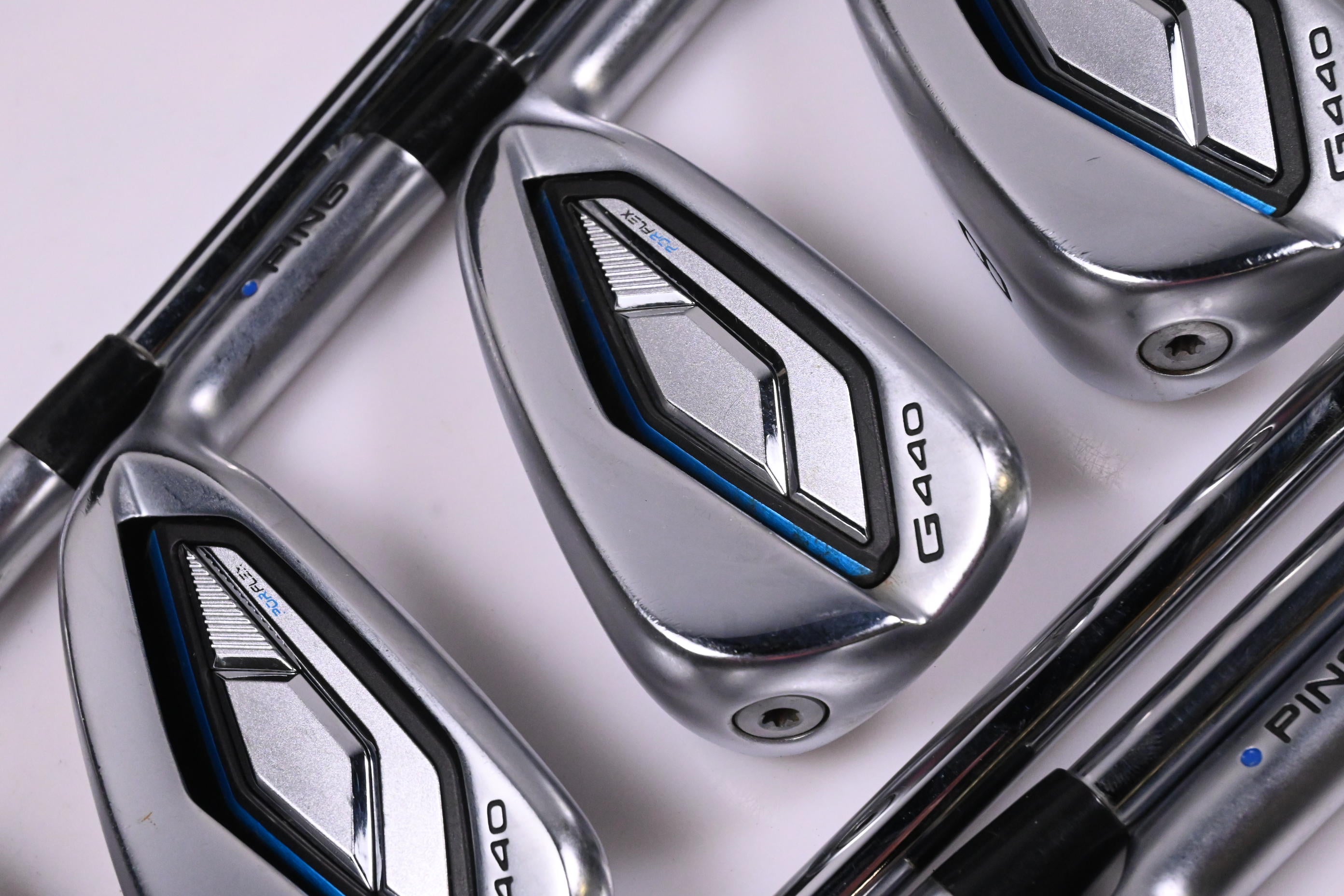 Ping G440 Irons / 5-PW+GW+56° / Black Dot / Stiff Flex N.S.Pro Modus³ Tour 105