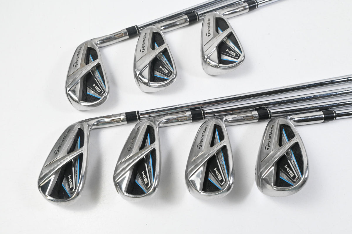 Taylormade SIM Max Irons / 5-PW+SW / Regular Flex KBS MAX 85 Shafts