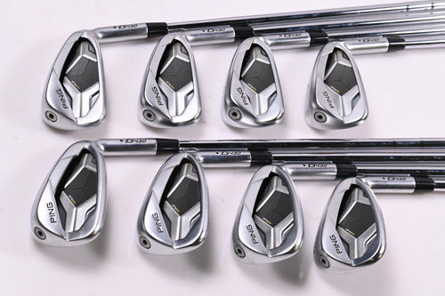 Ping G430 Irons / 4-PW+45° / Black Dot / Stiff Flex Dynamic Gold 105 S300 Shafts