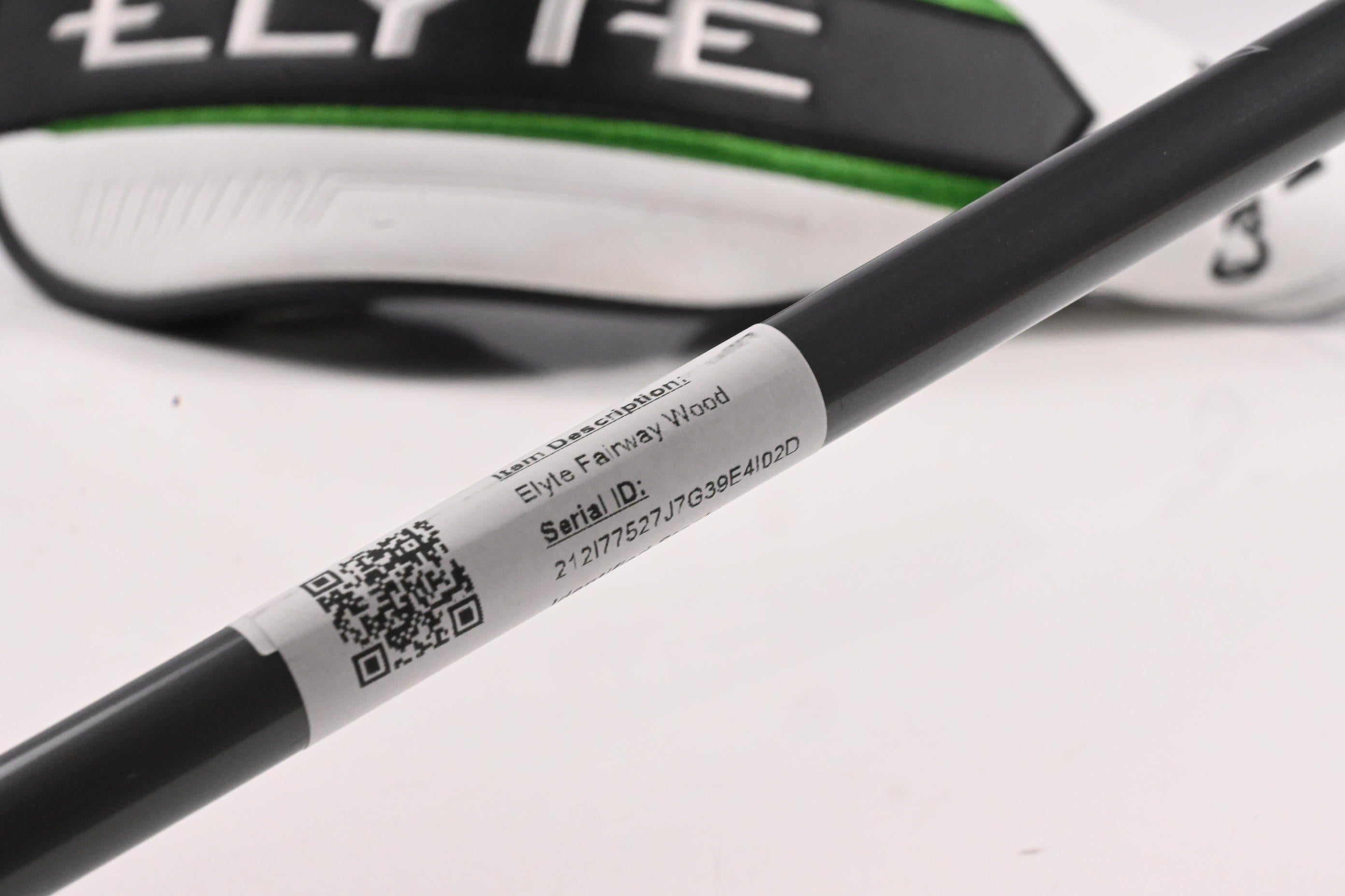 Left Hand Callaway Elyte #5 Wood / 18 Degree / Regular Flex Denali Charcoal 60