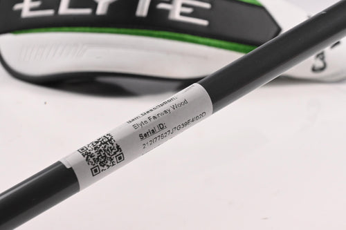 Left Hand Callaway Elyte #5 Wood / 18 Degree / Regular Flex Denali Charcoal 60