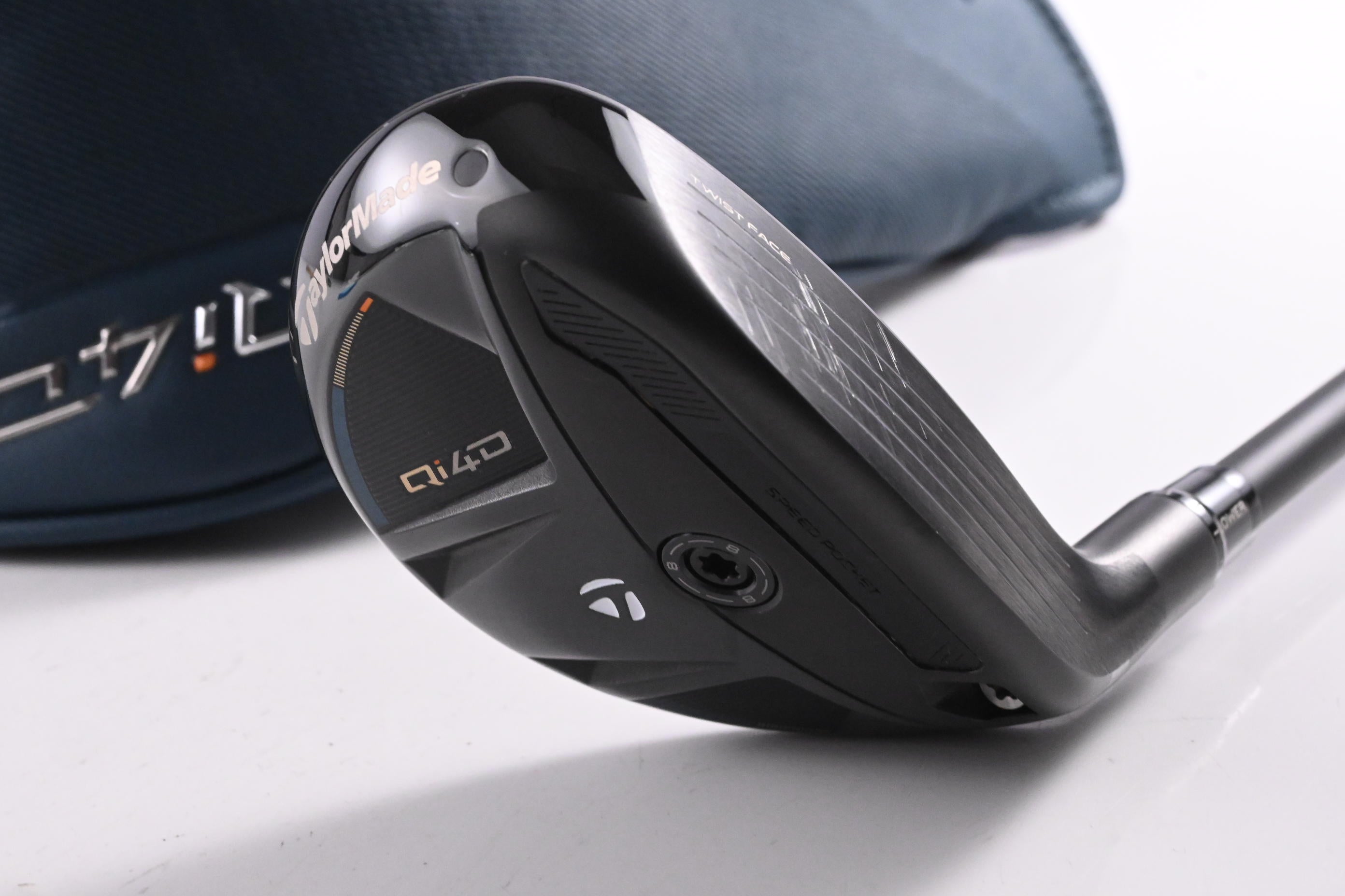 Taylormade Qi4D #4 Hybrid / 22 Degree / Regular Flex KBS Reax 65 Shaft