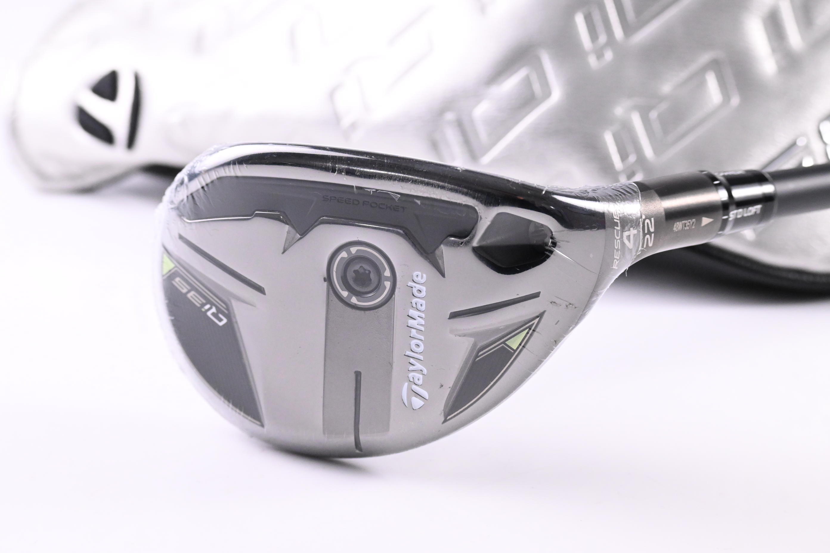Taylormade Qi35 #4 Hybrid / 22 Degree / Regular Flex Ventus Blue 6 Shaft