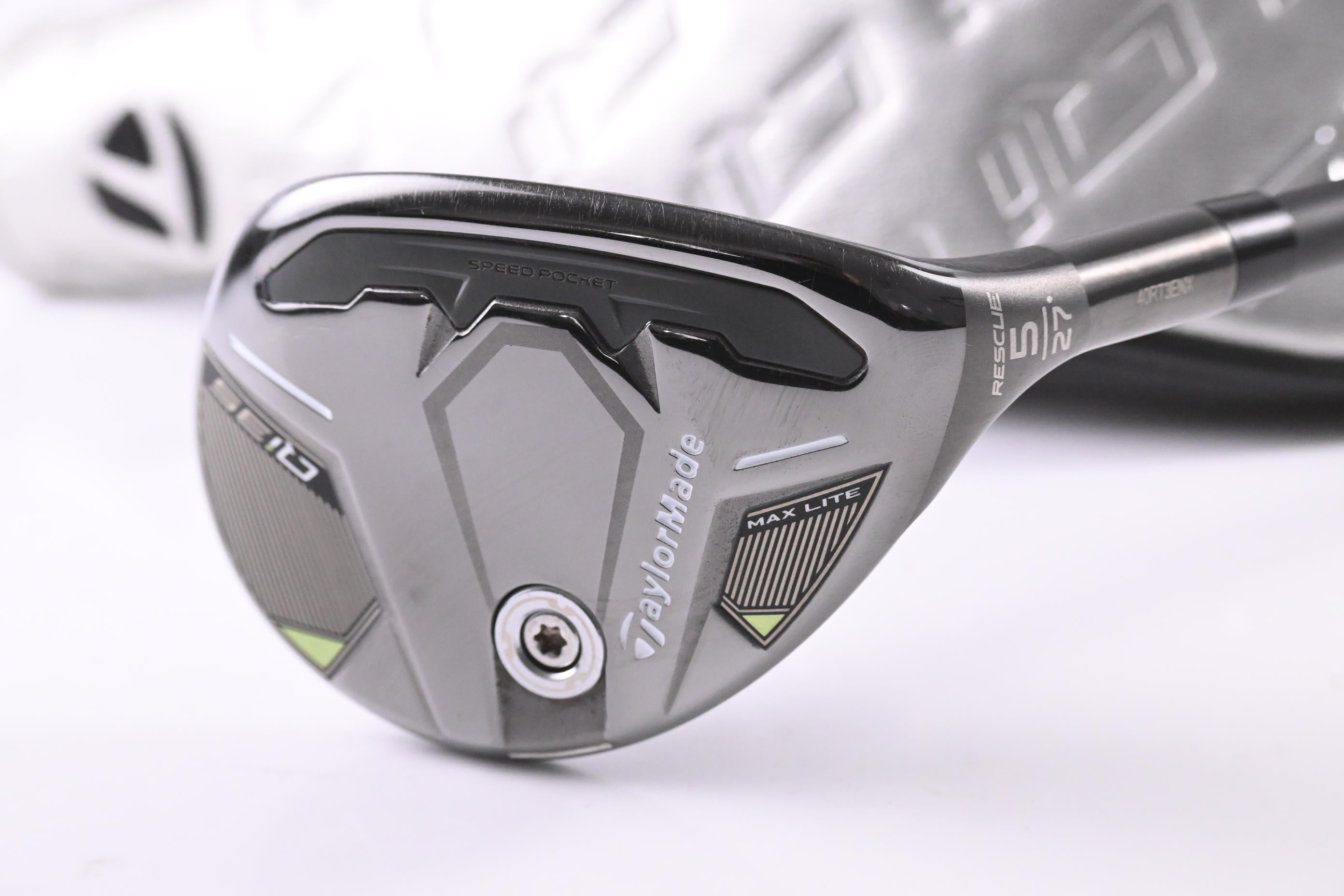 Taylormade Qi35 Max Lite #5 Hybrid / 27 Degree / Senior Flex Vanquish 5 Shaft