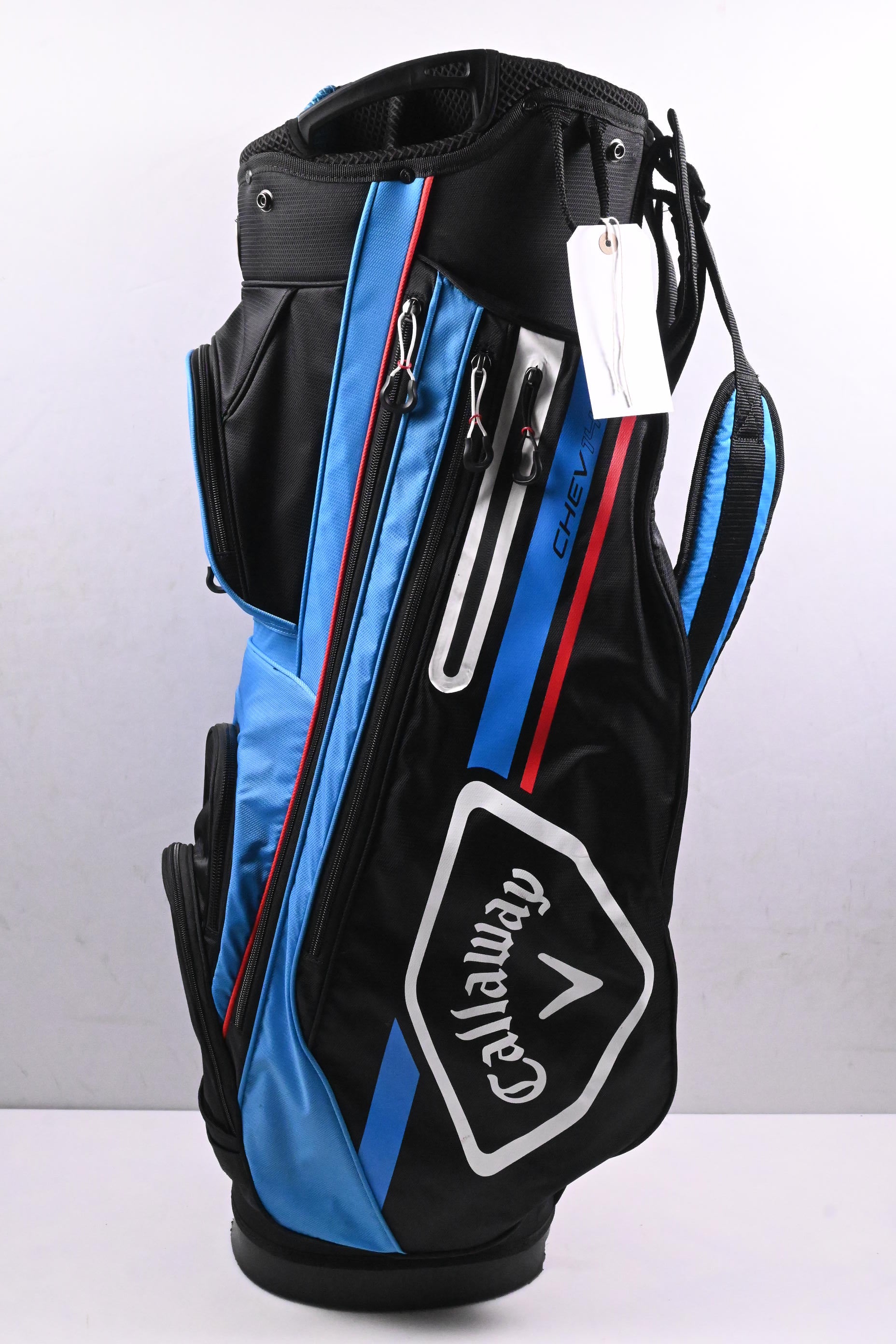 Callaway Chev 14+ Cart Bag / 14-Way Divider / Black, Blue