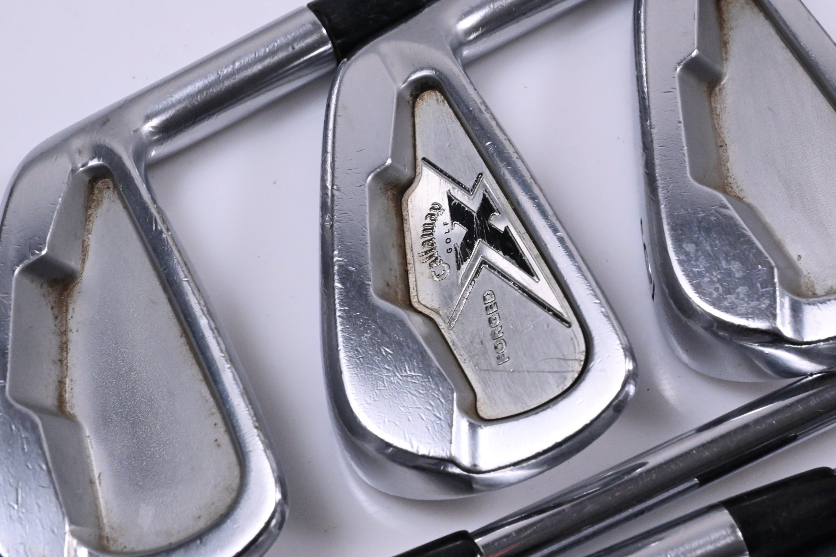 Callaway X-Forged 2007 Irons / 4-PW / Stiff Flex Project X Rifle Flighted Shafts