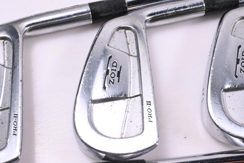 Mizuno T-Zoid Pro II Irons / 3-PW / Stiff Flex Dynamic Gold SensiCore S400 Shafts