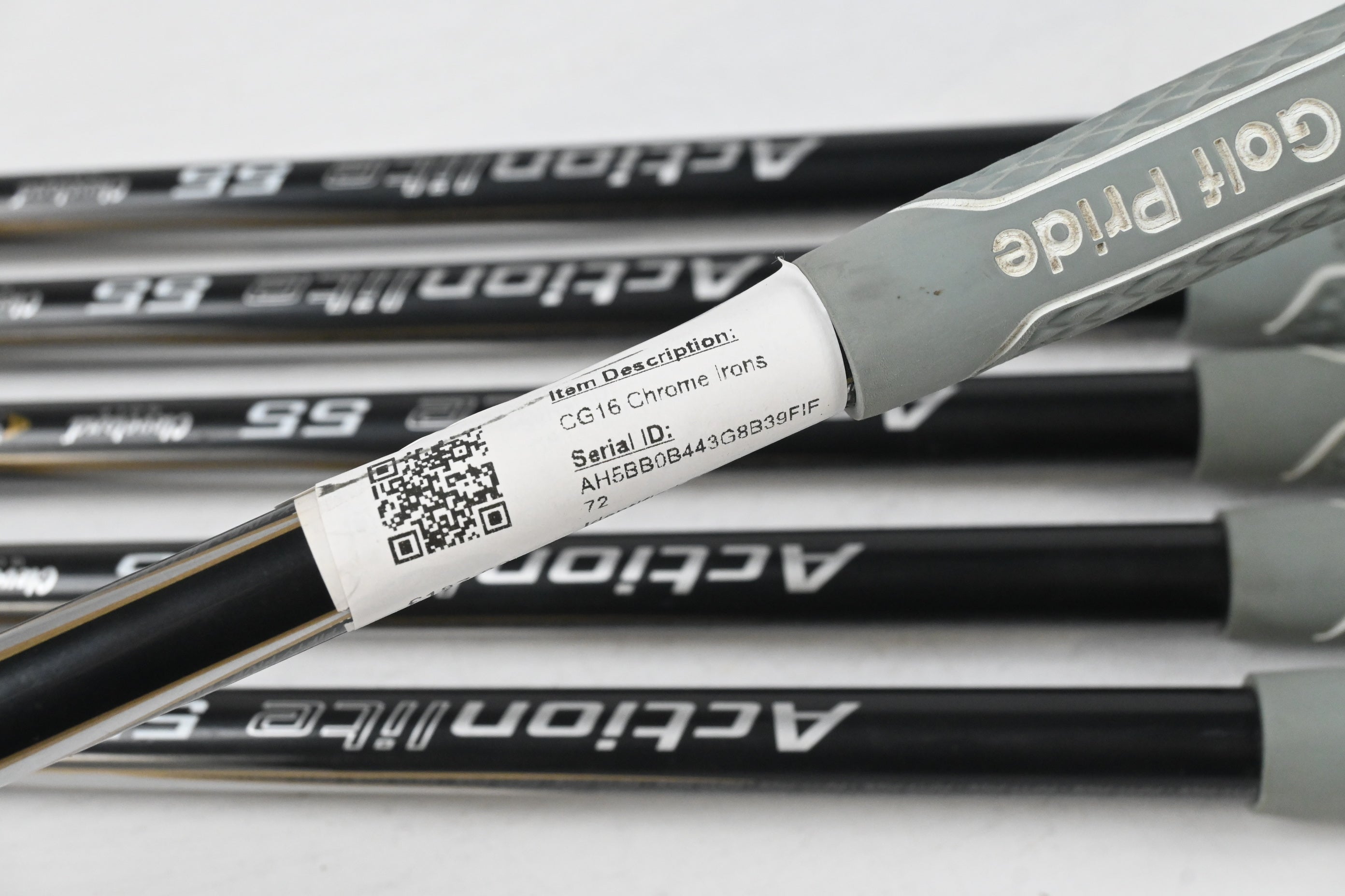 Cleveland CG16 Chrome Irons / 5-PW / Senior Flex Cleveland Action Lite 55 Shafts
