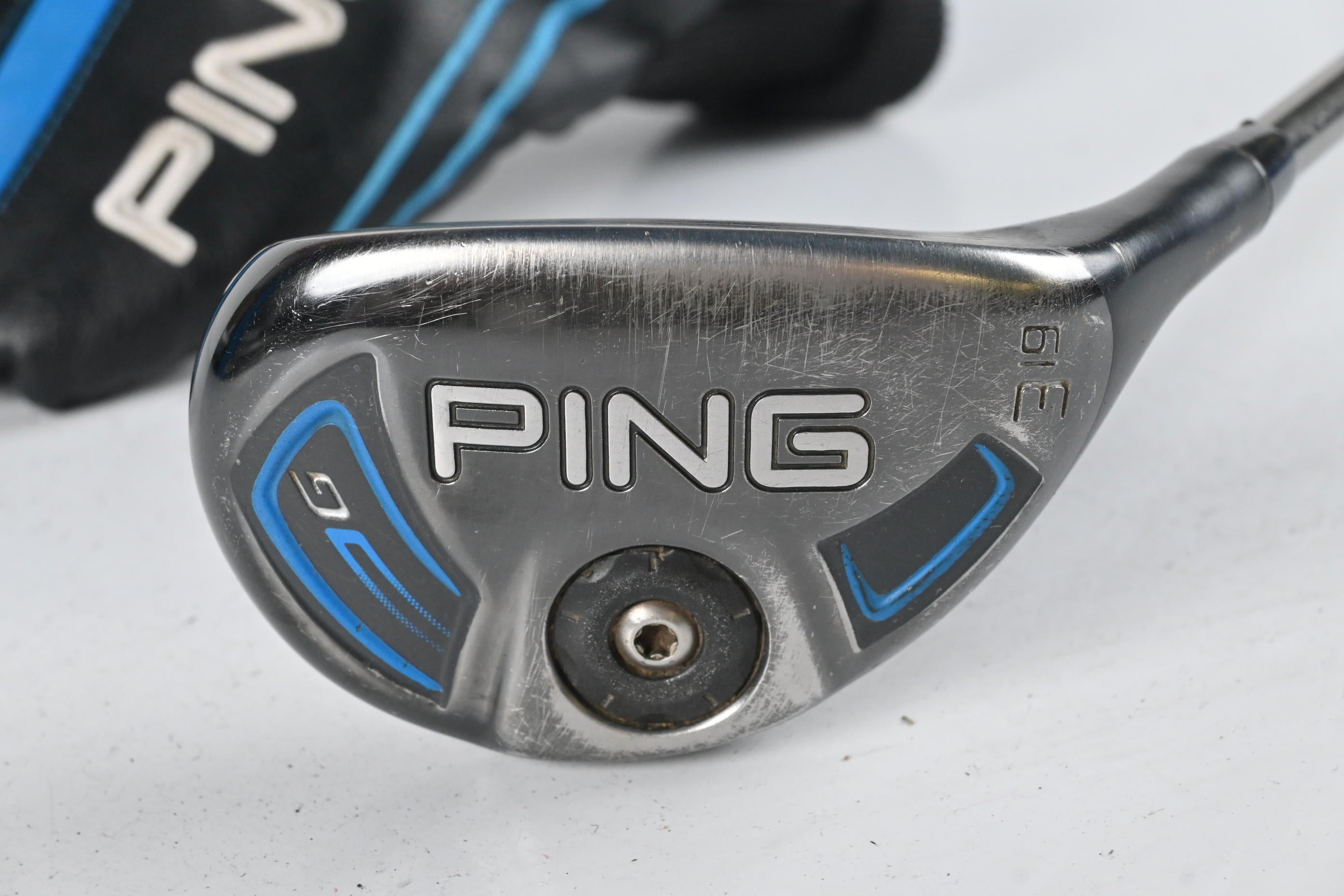 Ping G Series #3 Hybrid / 19 Degree / Stiff Flex Ping Tour Chrome 90 Shaft