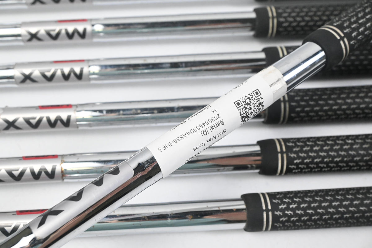 Taylormade SIM Max Irons / 5-PW+SW / Regular Flex KBS MAX 85 Shafts