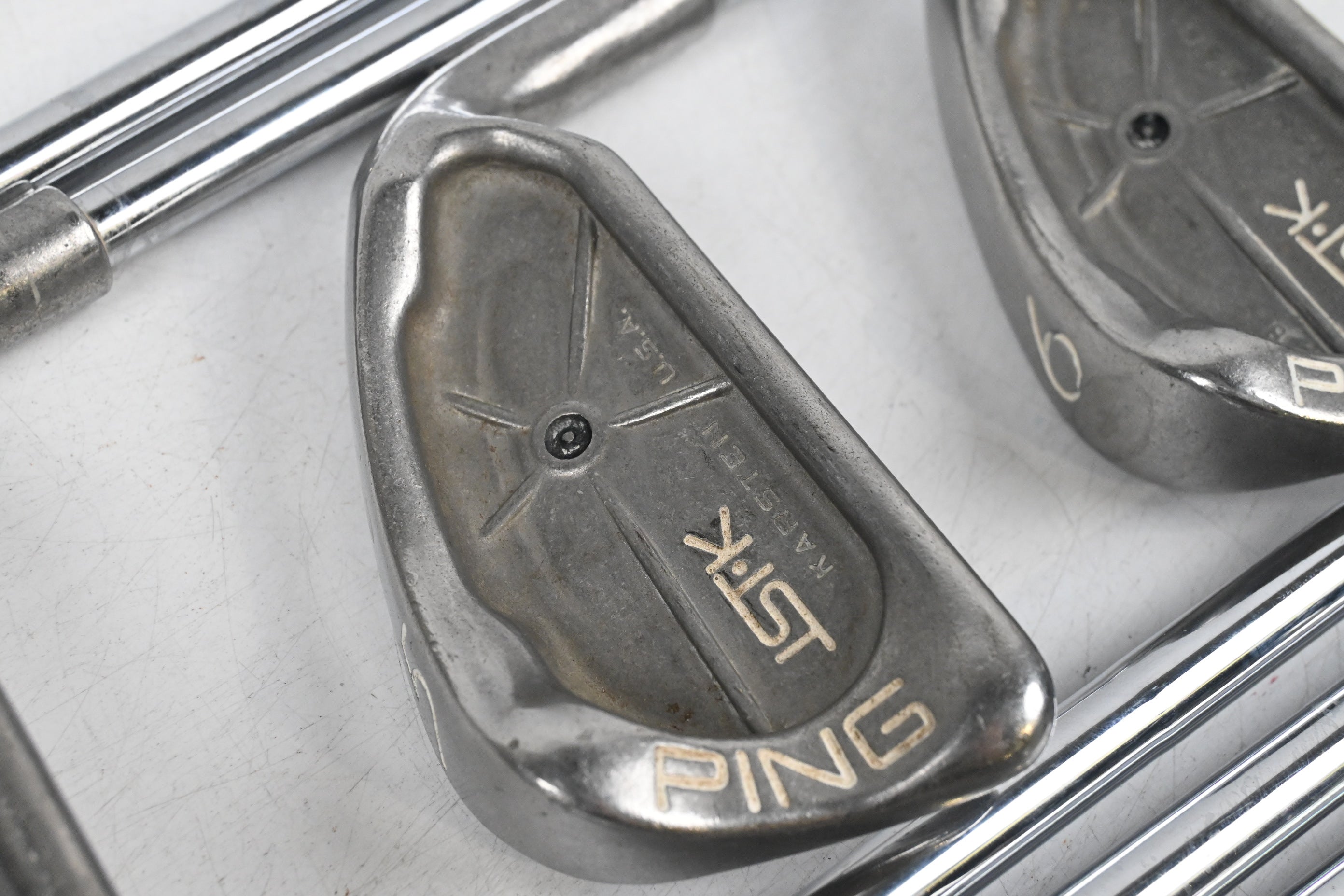 Ping ISI-K Irons / 3-PW+SW / Black Dot / Stiff Flex Ping Karsten Shafts