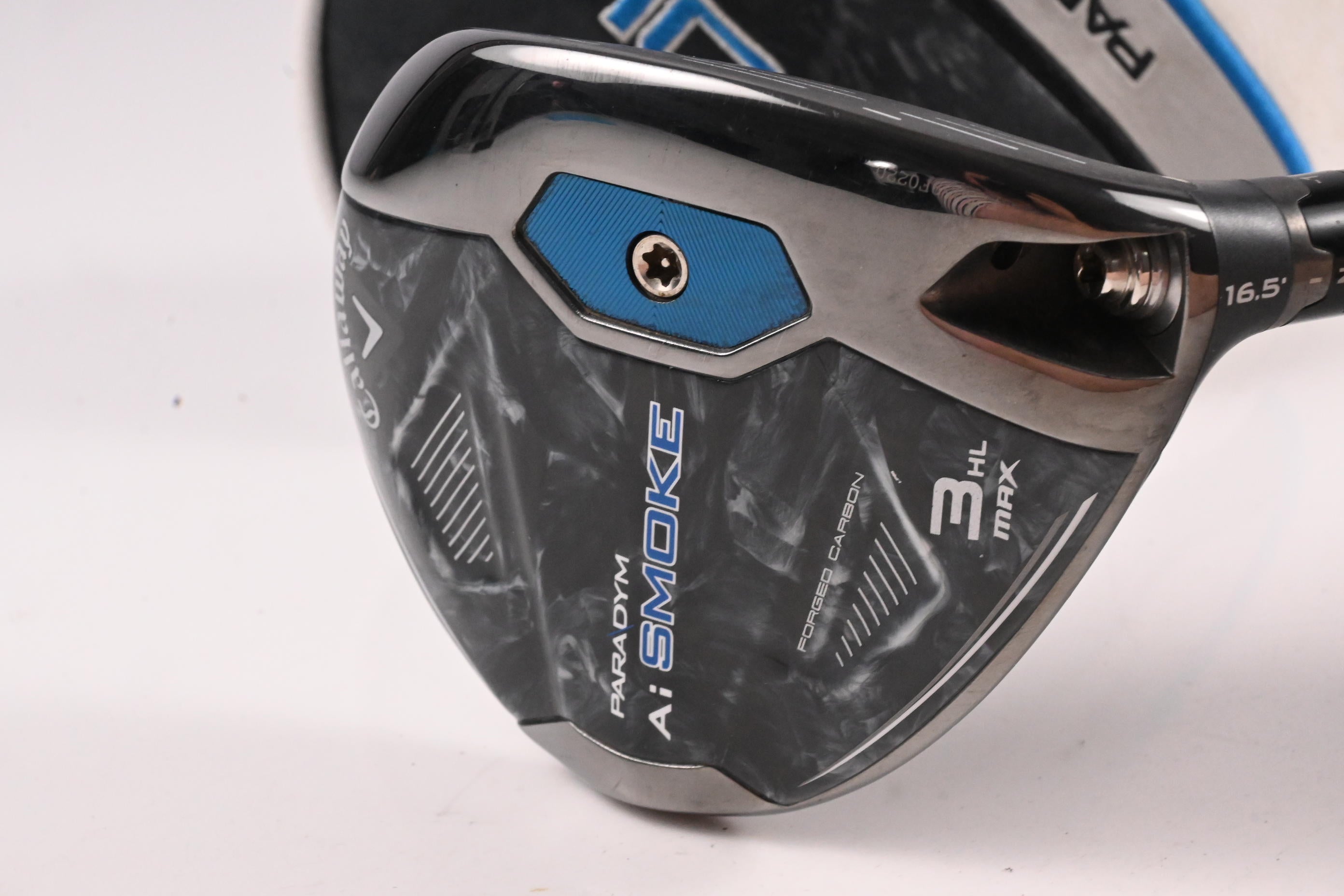 Callaway Paradym Ai Smoke Max #3 Wood / 16.5 Degree / Stiff Flex Tensei AV Blue