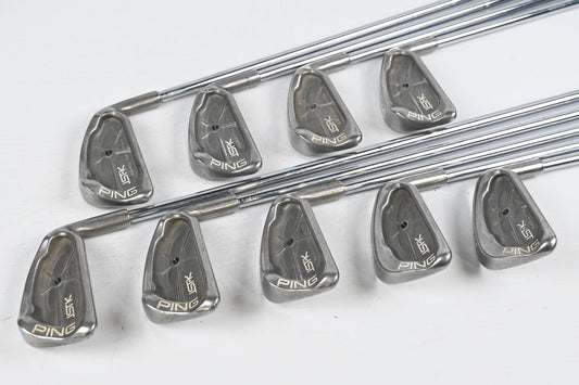 Ping ISI-K Irons / 3-PW+SW / Black Dot / Stiff Flex Ping Karsten Shafts