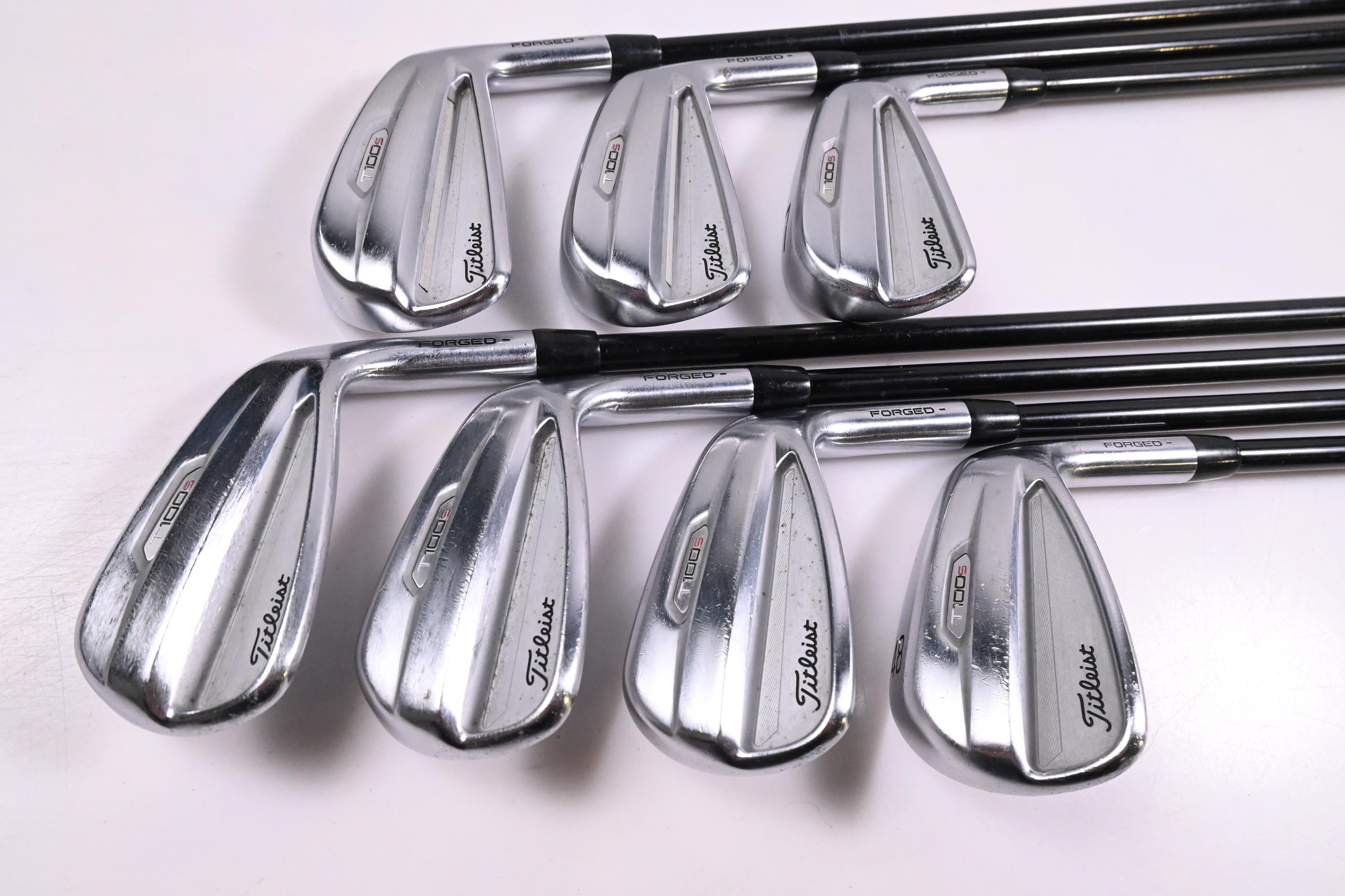 Titleist T100.S 2021 Irons / 5-PW+48° / Regular Flex Tensei AV Red AM(2) Shafts
