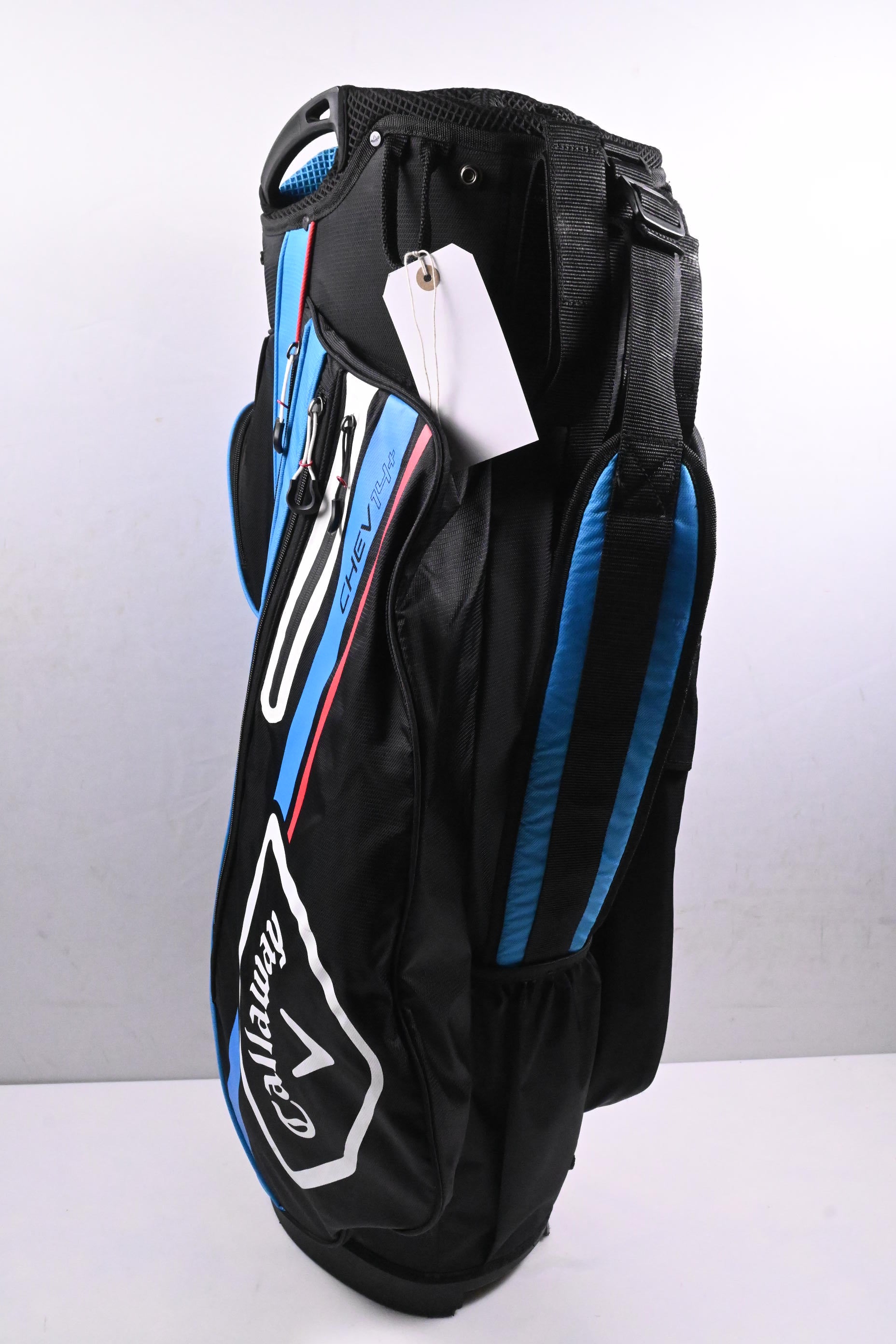 Callaway Chev 14+ Cart Bag / 14-Way Divider / Black, Blue
