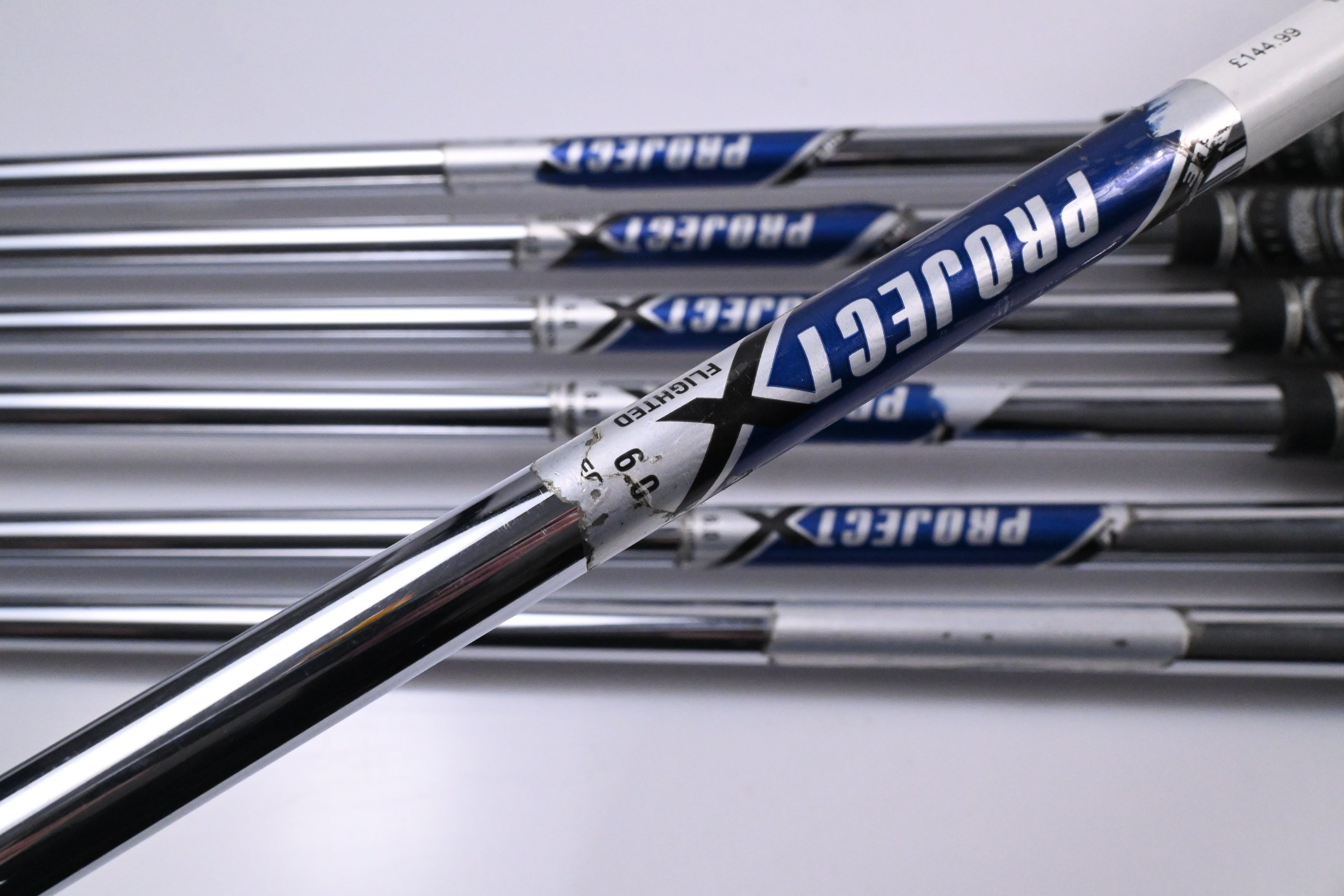 Callaway X-Forged 2007 Irons / 4-PW / Stiff Flex Project X Rifle Flighted Shafts
