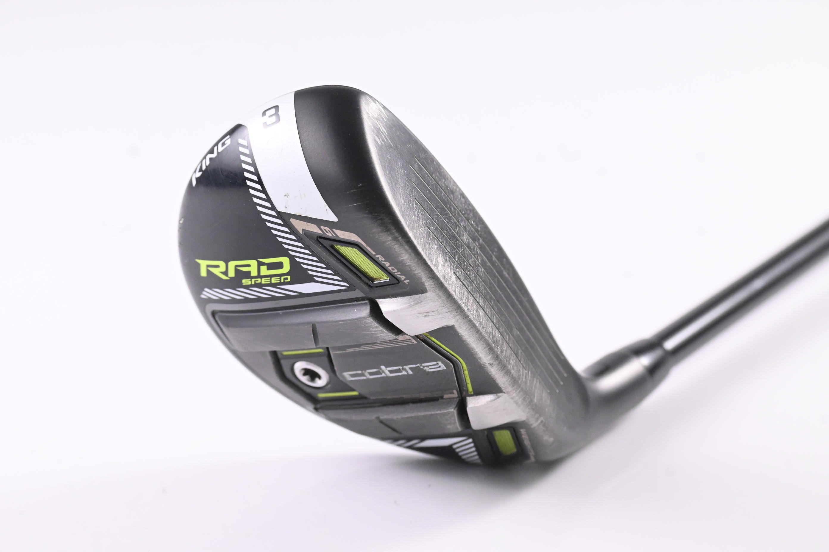 Cobra King Radspeed #3 Hybrid / 19 Degree / Stiff Flex HZRDUS RDX Smoke Black 90
