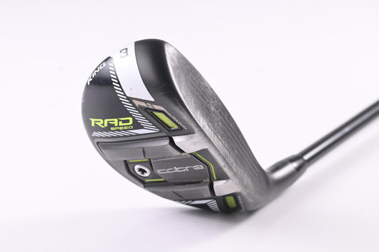 Cobra King Radspeed #3 Hybrid / 19 Degree / Stiff Flex HZRDUS RDX Smoke Black 90