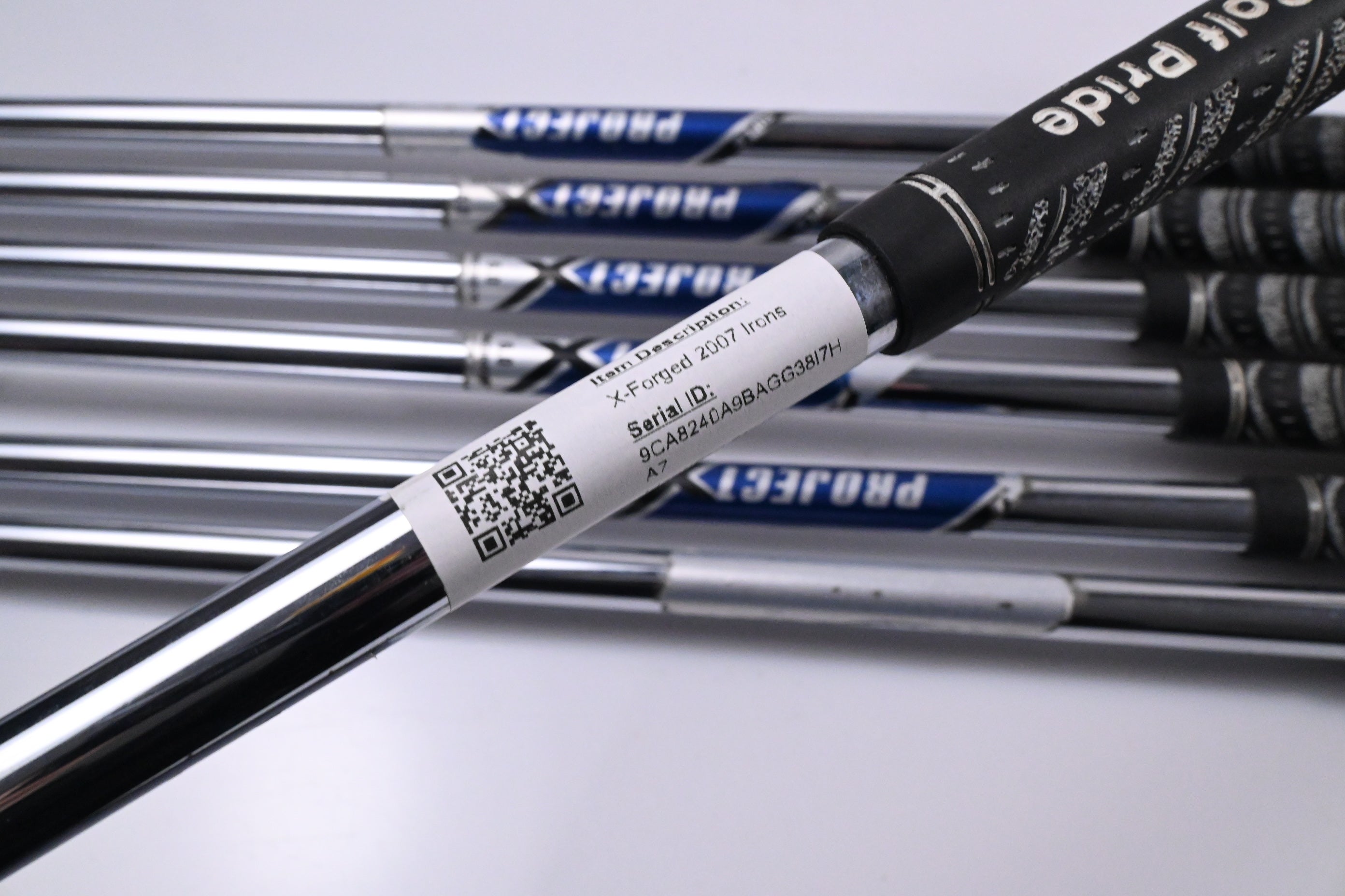 Callaway X-Forged 2007 Irons / 4-PW / Stiff Flex Project X Rifle Flighted Shafts