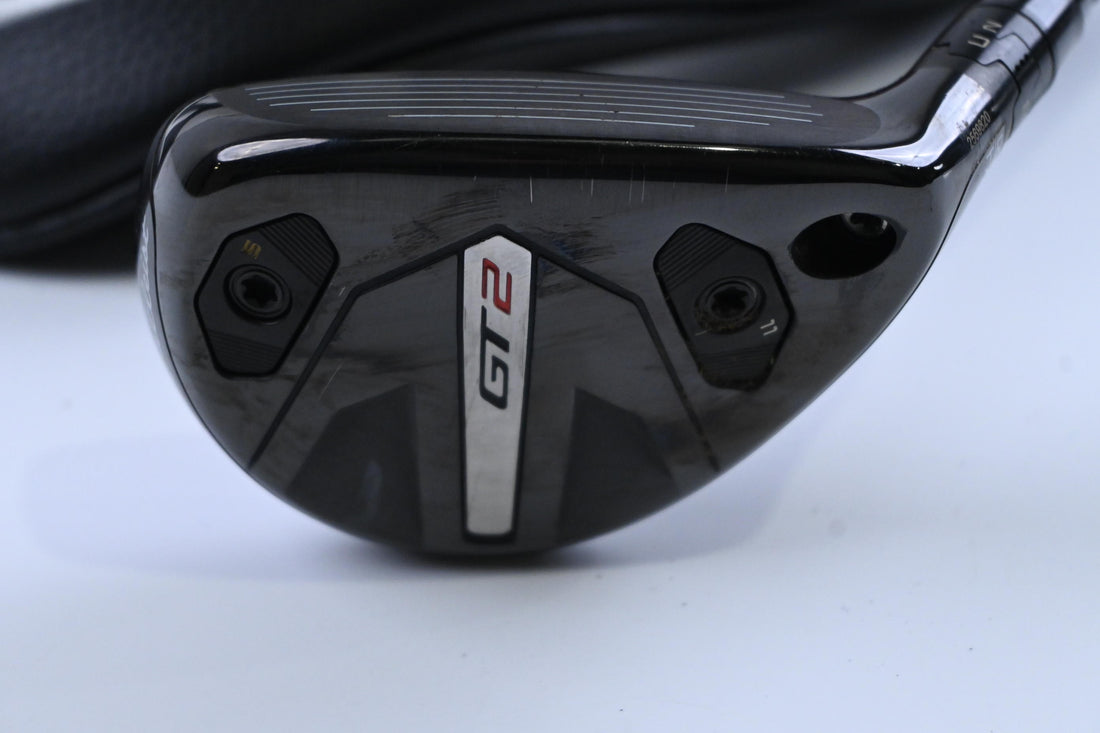 Titleist GT2 #4 Hybrid / 21 Degree / Stiff Flex HZRDUS Gen5 Black 80 Shaft