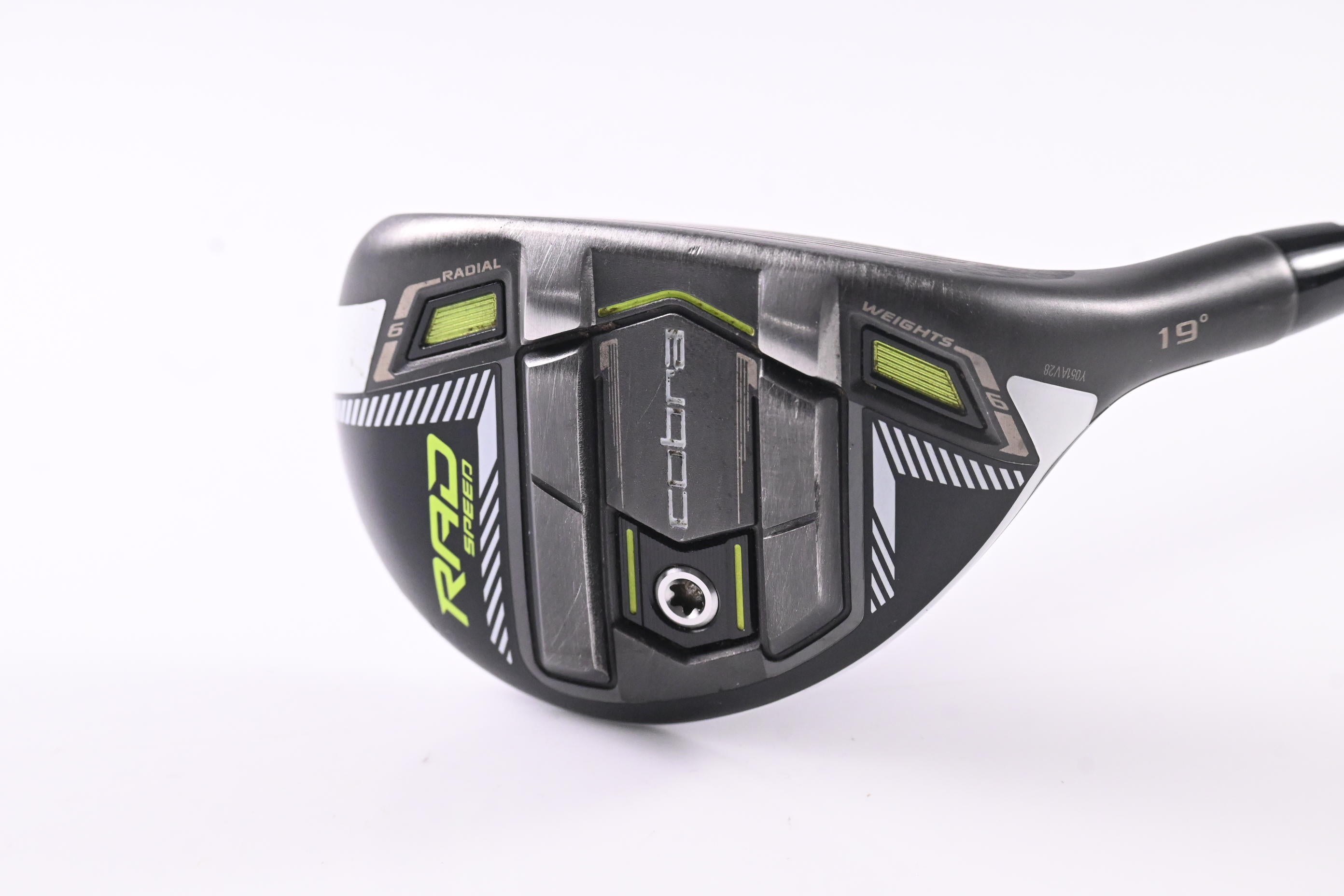 Cobra King Radspeed #3 Hybrid / 19 Degree / Stiff Flex HZRDUS RDX Smoke Black 90