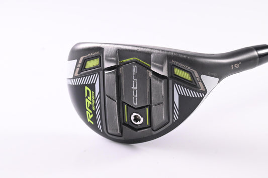 Cobra King Radspeed #3 Hybrid / 19 Degree / Stiff Flex HZRDUS RDX Smoke Black 90