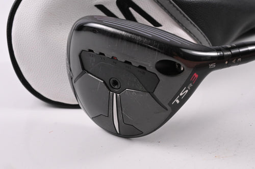 Titleist TSR3 #3 Wood / 15 Degree / Regular Flex Tensei AV Raw Blue 65 Shaft