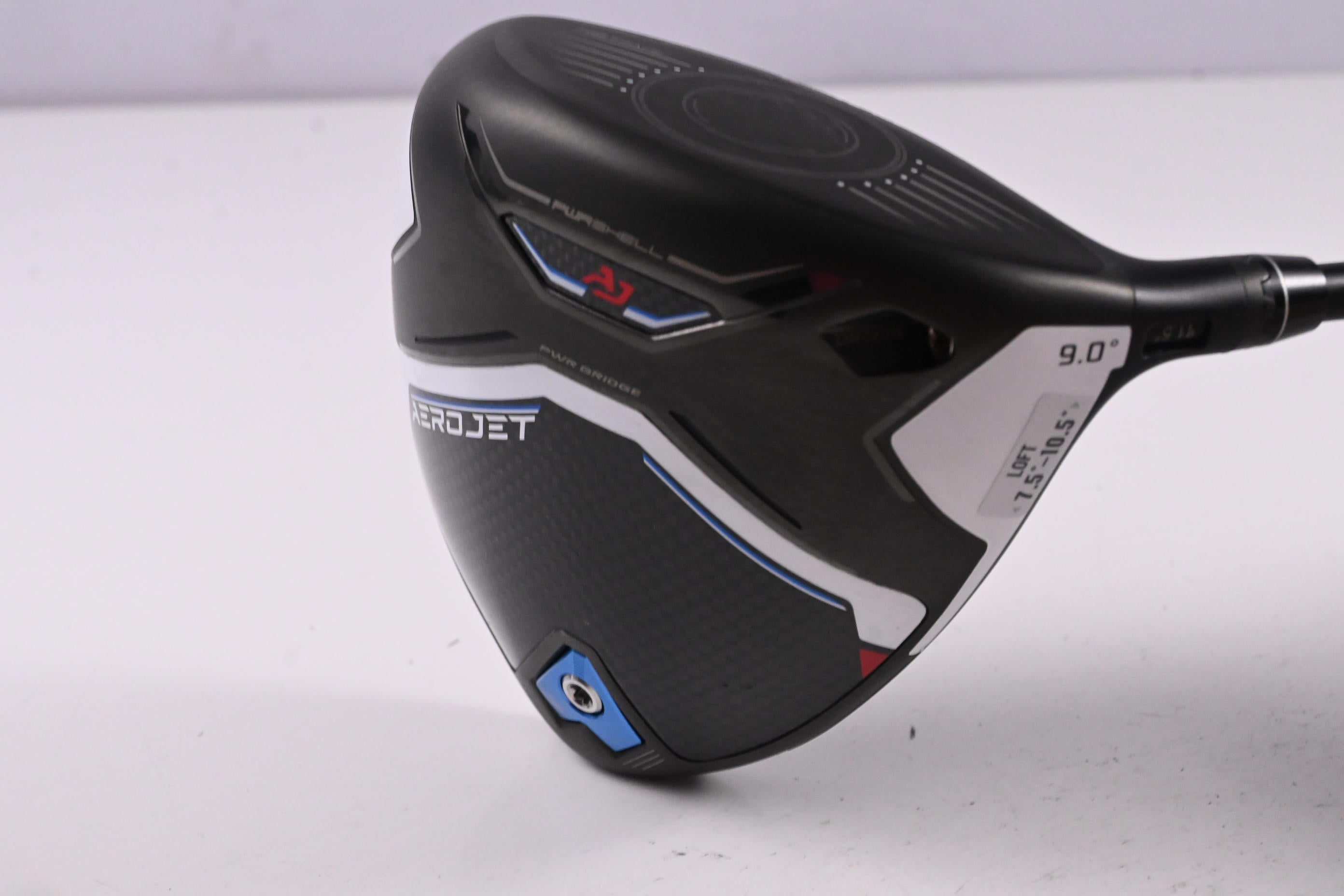Cobra Aerojet Driver / 7.5-10.5 Degree / Stiff Flex Aldila NV 60 Shaft