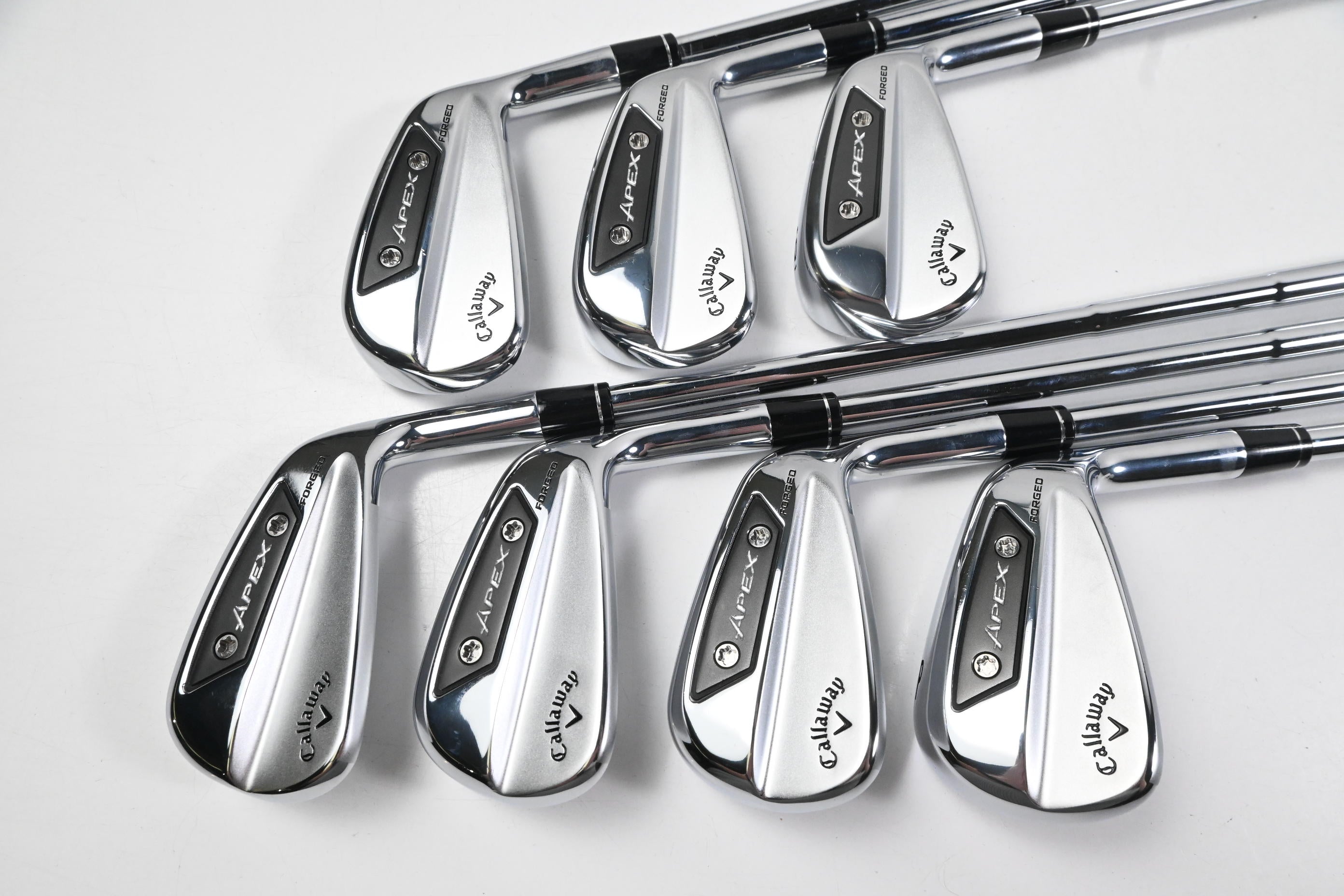 Callaway Apex Ai150 Irons / 4-PW / Stiff Flex Dynamic Gold S300 MID 115 Shafts