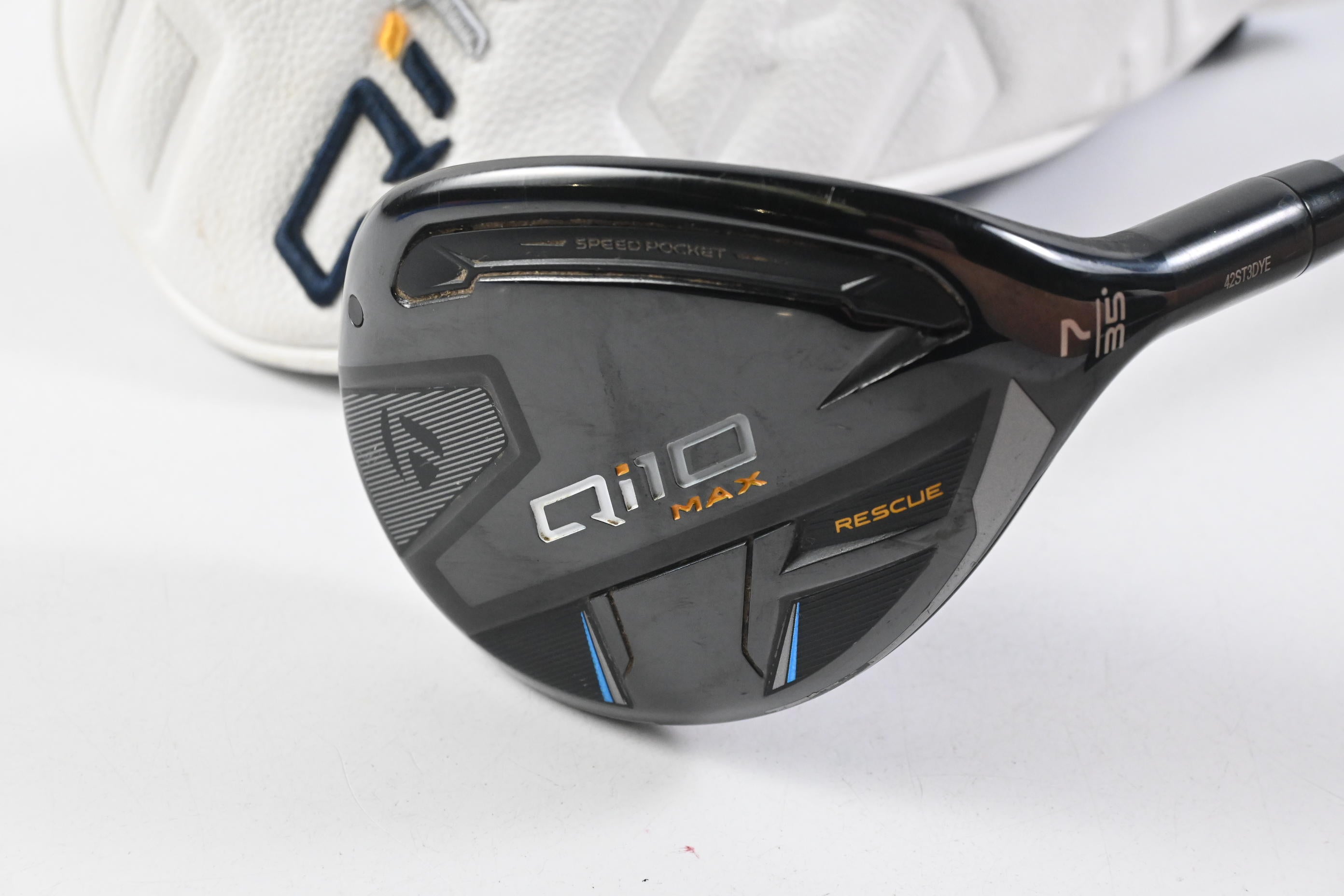 Taylormade Qi10 Max #7 Hybrid / 35 Degree / Regular Flex Speeder NX TCS 50
