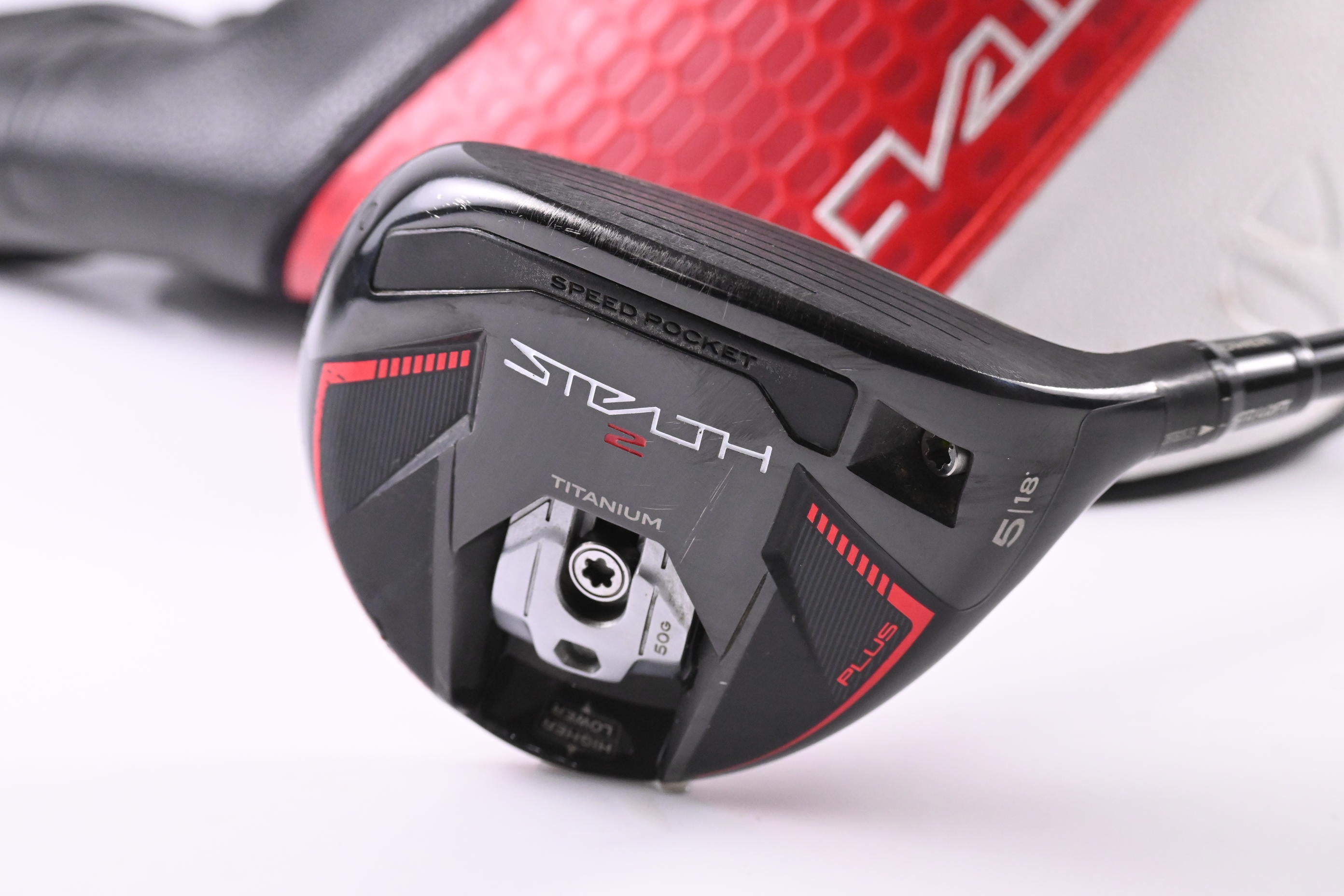 Taylormade Stealth 2 Plus #5 Wood / 18 Degree / X-Flex Kai`li Red 75 Shaft