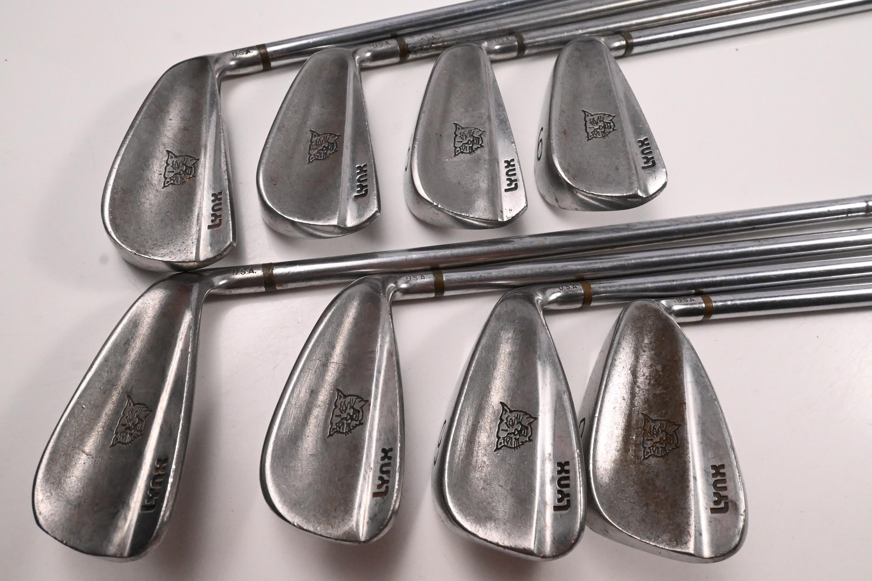 Lynx Tour Blade Irons / 3-PW / Regular Flex Lynx Shafts