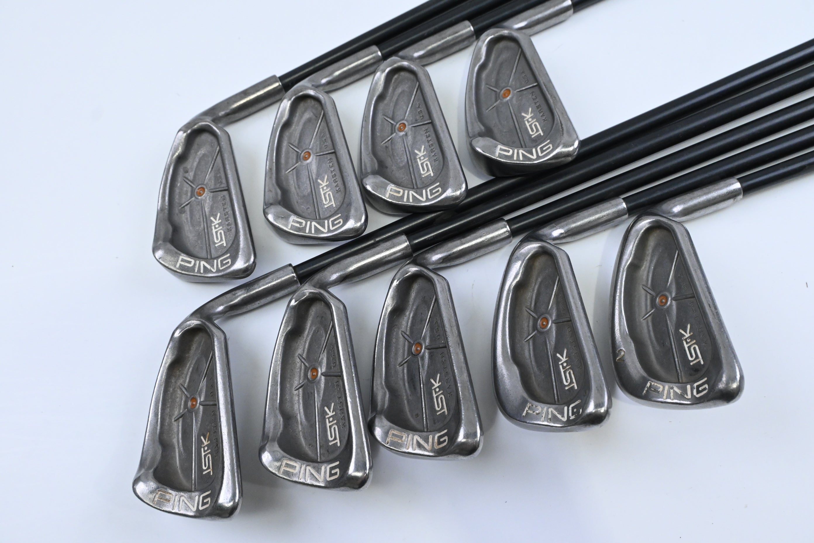 Ping ISI-K Irons / 3-PW+SW / Orange Dot / Senior Flex Ping U44 Shafts