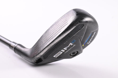 Left Hand Taylormade SIM2 #3 Hybrid / 19.5 Degree / Stiff Flex Tensei AV Blue 80