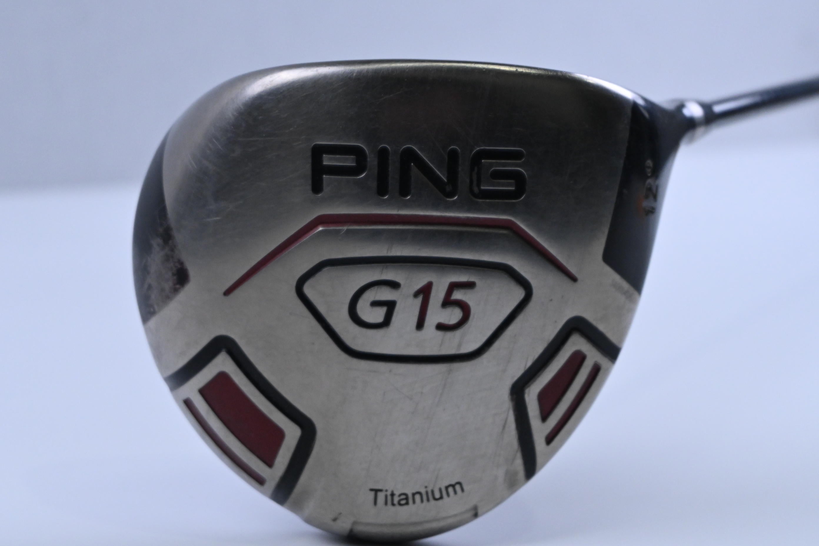 Ping G15 Driver / 12 Degree / Stiff Flex Grafalloy Attack Lite Shaft