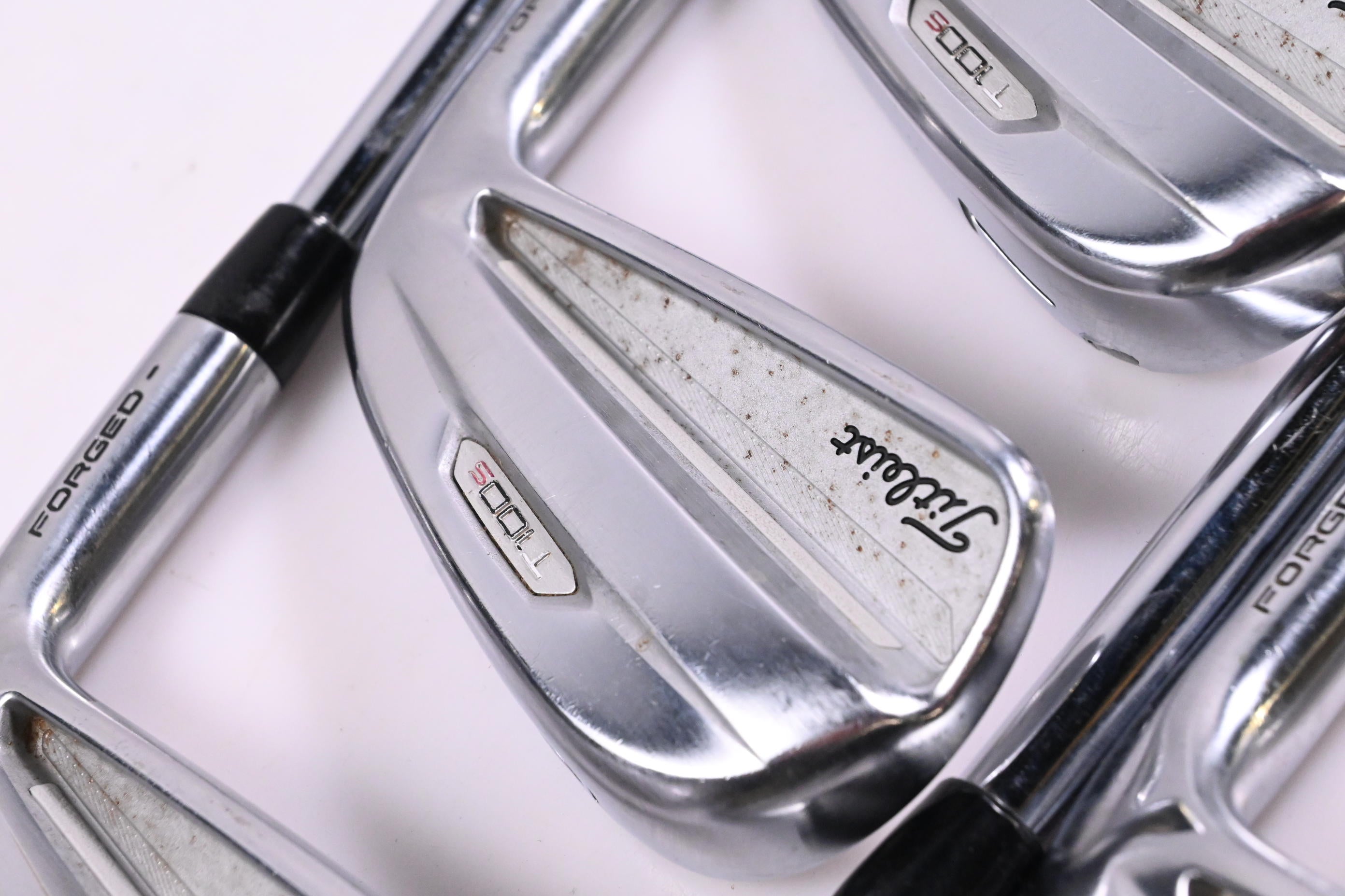 Titleist T100.S 2021 Irons / 5-PW / Stiff Flex AMT Black S300 Shafts
