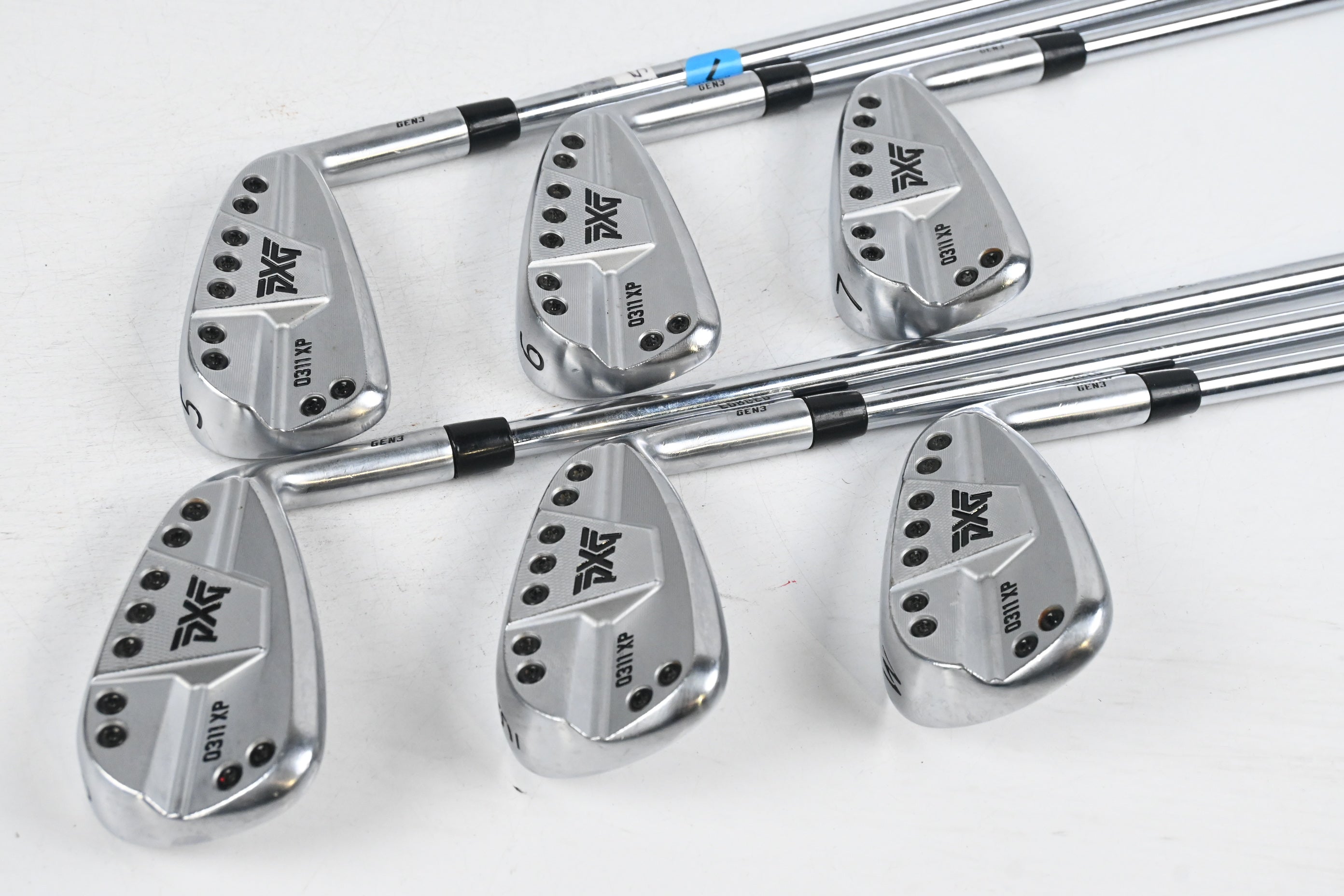 PXG 0311 XP Gen3 Irons / 5-PW / Stiff Flex N.S.Pro Modus3 Tour 105 Shafts
