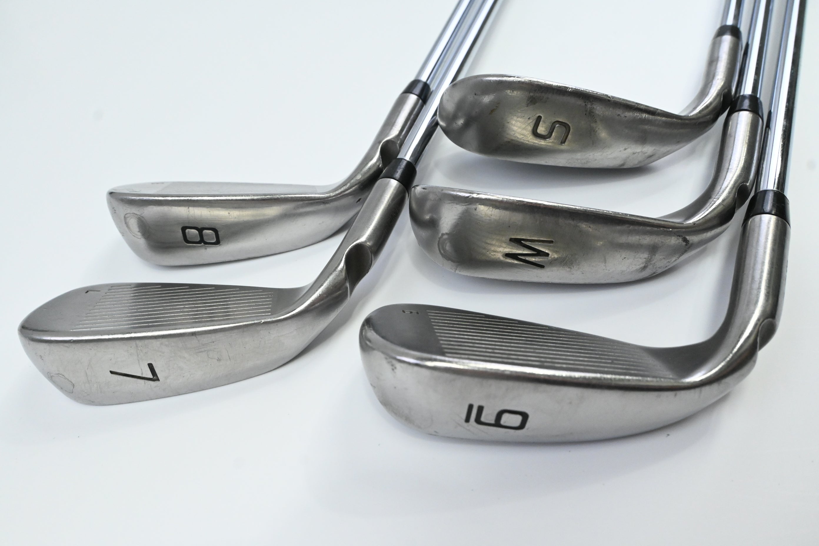 Ping GMax Irons / 7-PW+SW / Green Dot / Regular Flex Ping CFS Distance Shafts