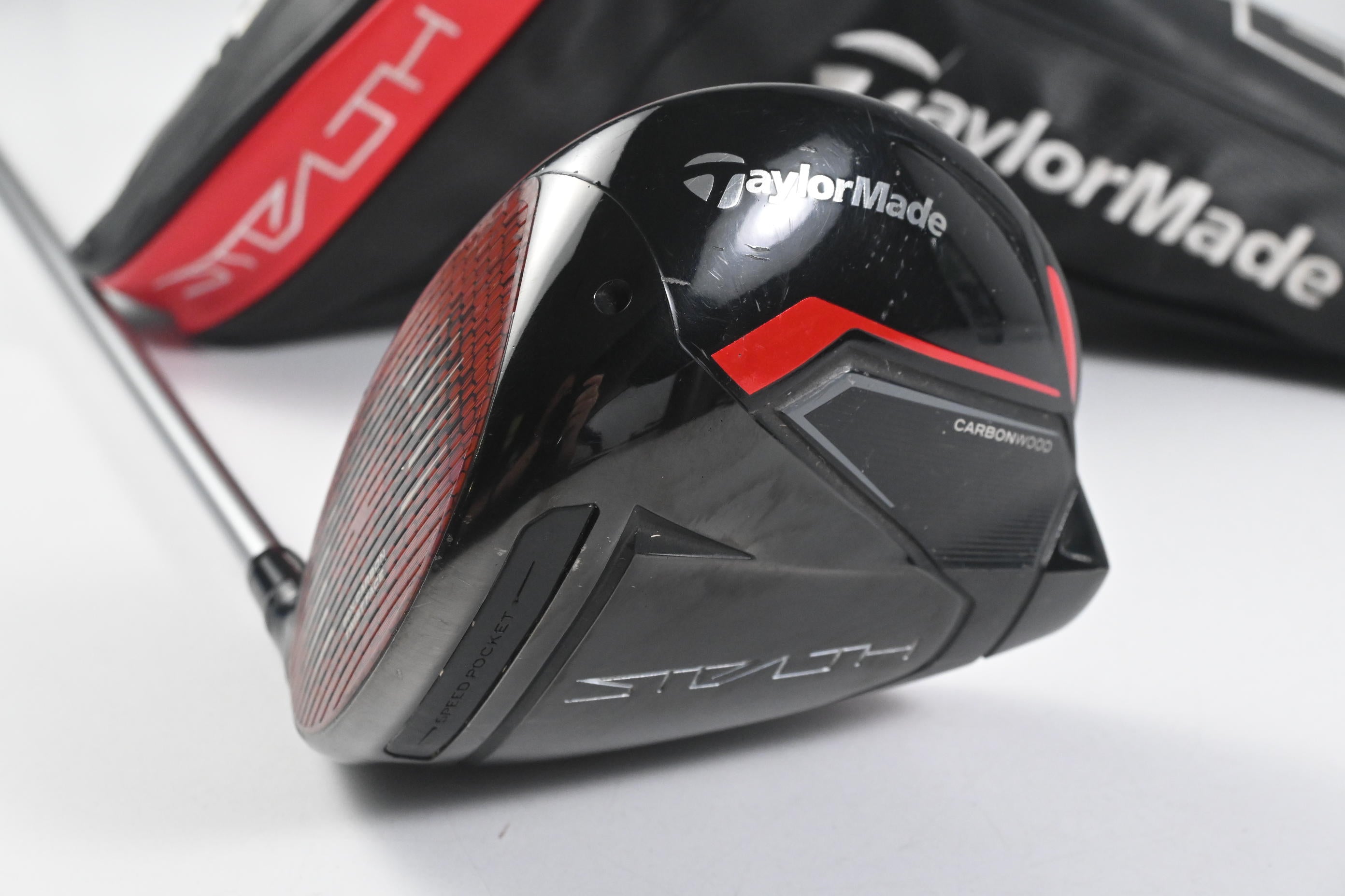 Left Hand Taylormade Stealth Driver / 10.5 Degree / Senior Flex Tensei CK Red 50